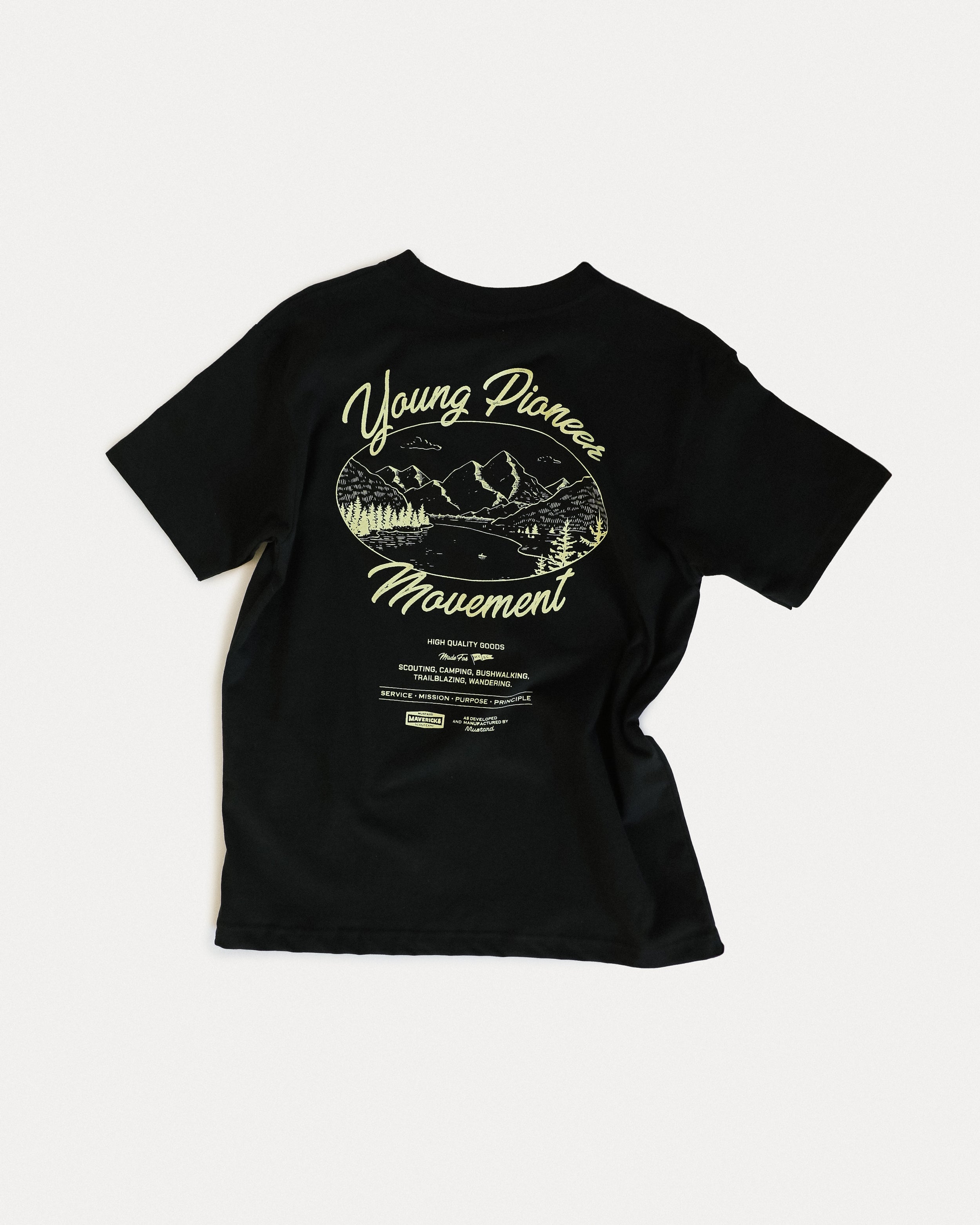 เสื้อยืด Young Pioneer - สีเทา