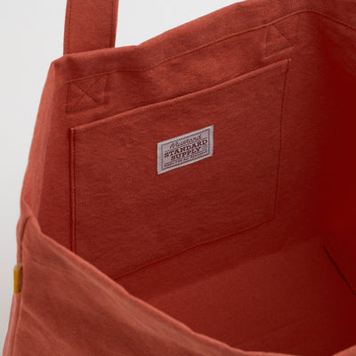 Mustard Marché Market Tote - Carrot