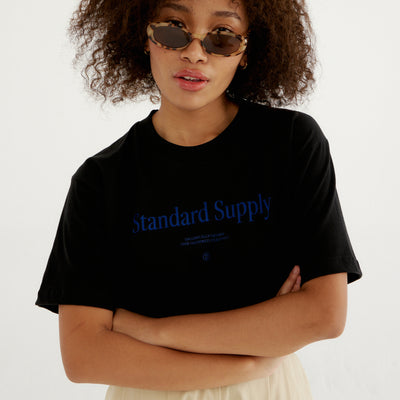 Standard Supply Tee - Black