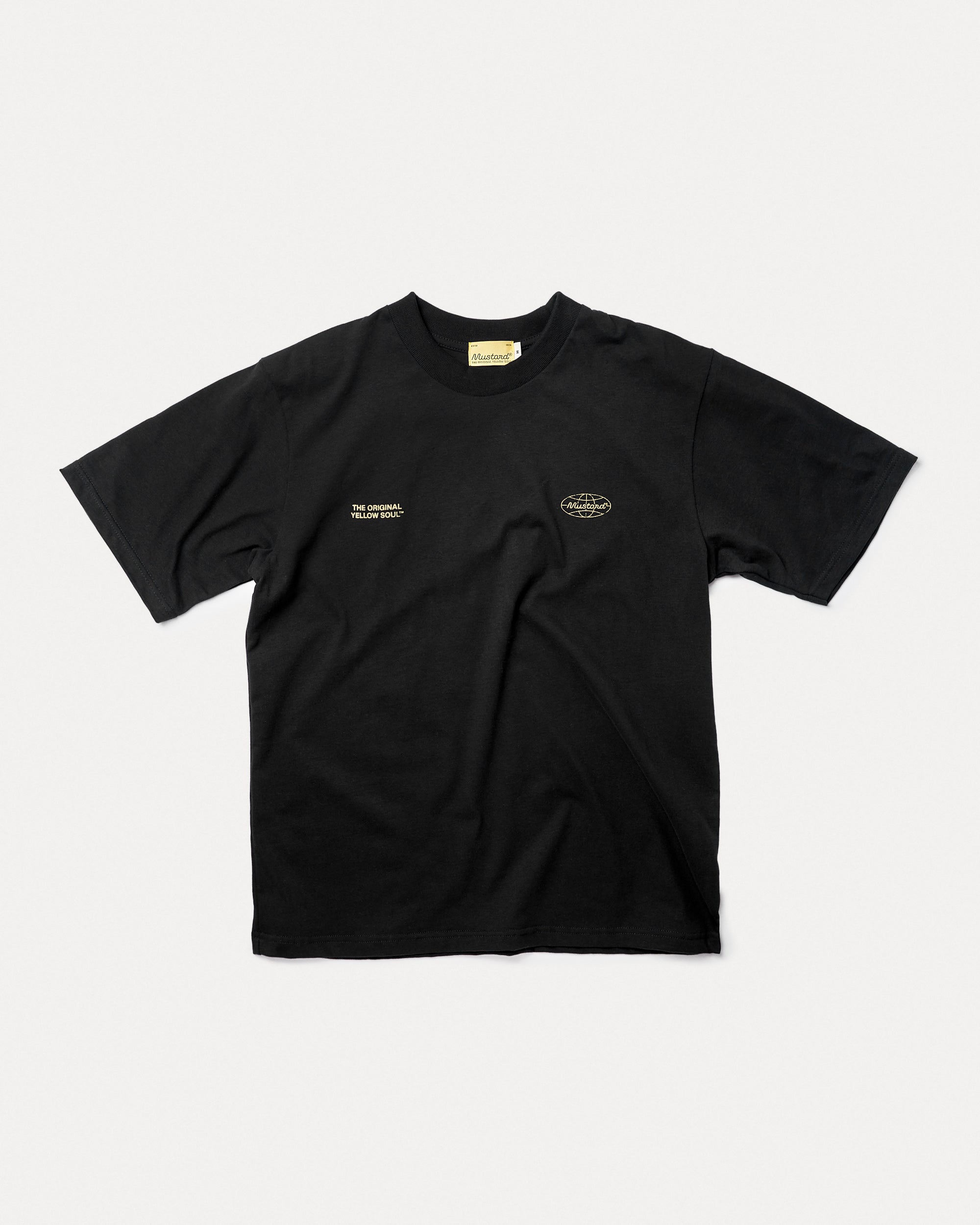 Mustard® Cracked Logo Tee