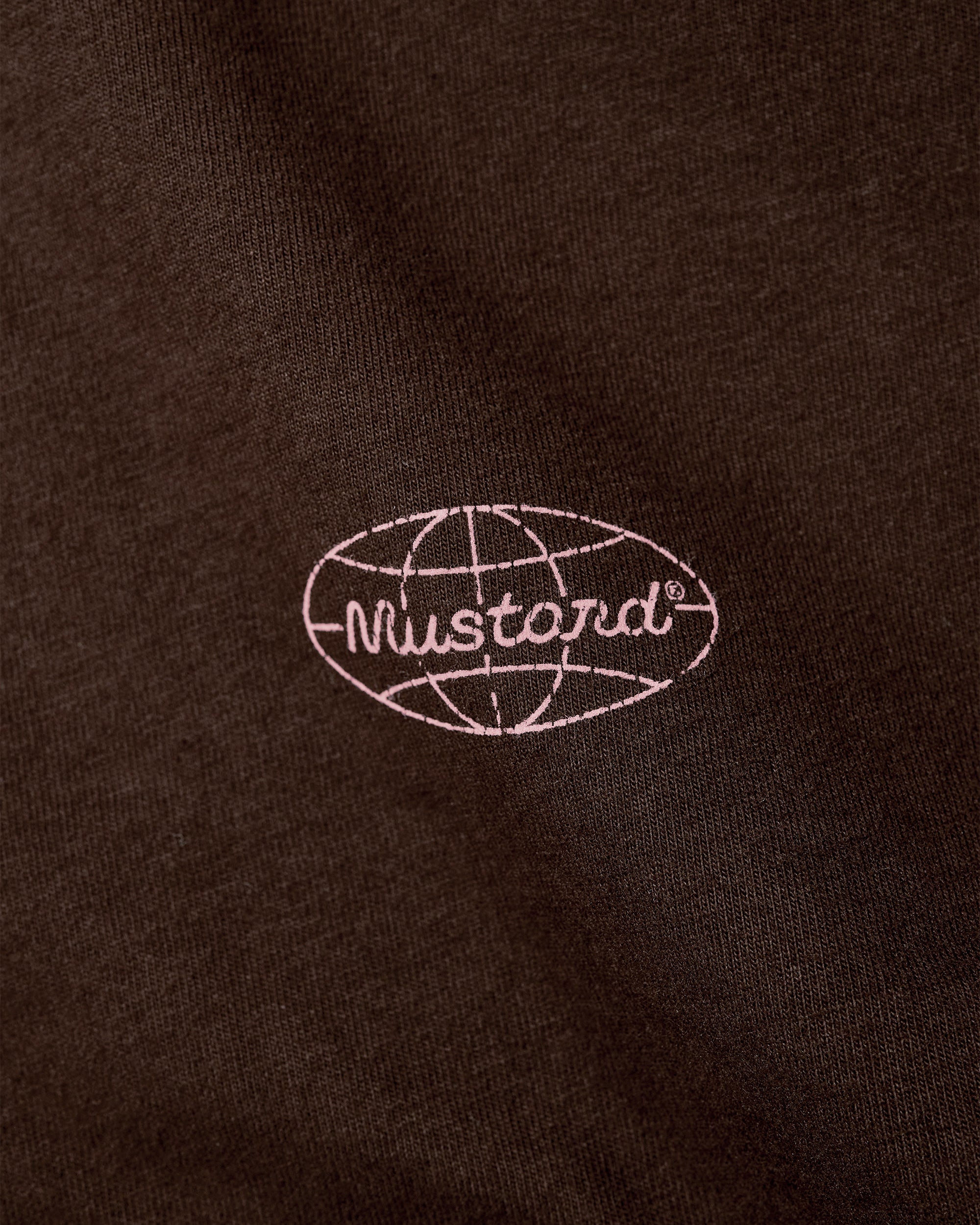 Mustard® Cracked Logo Tee