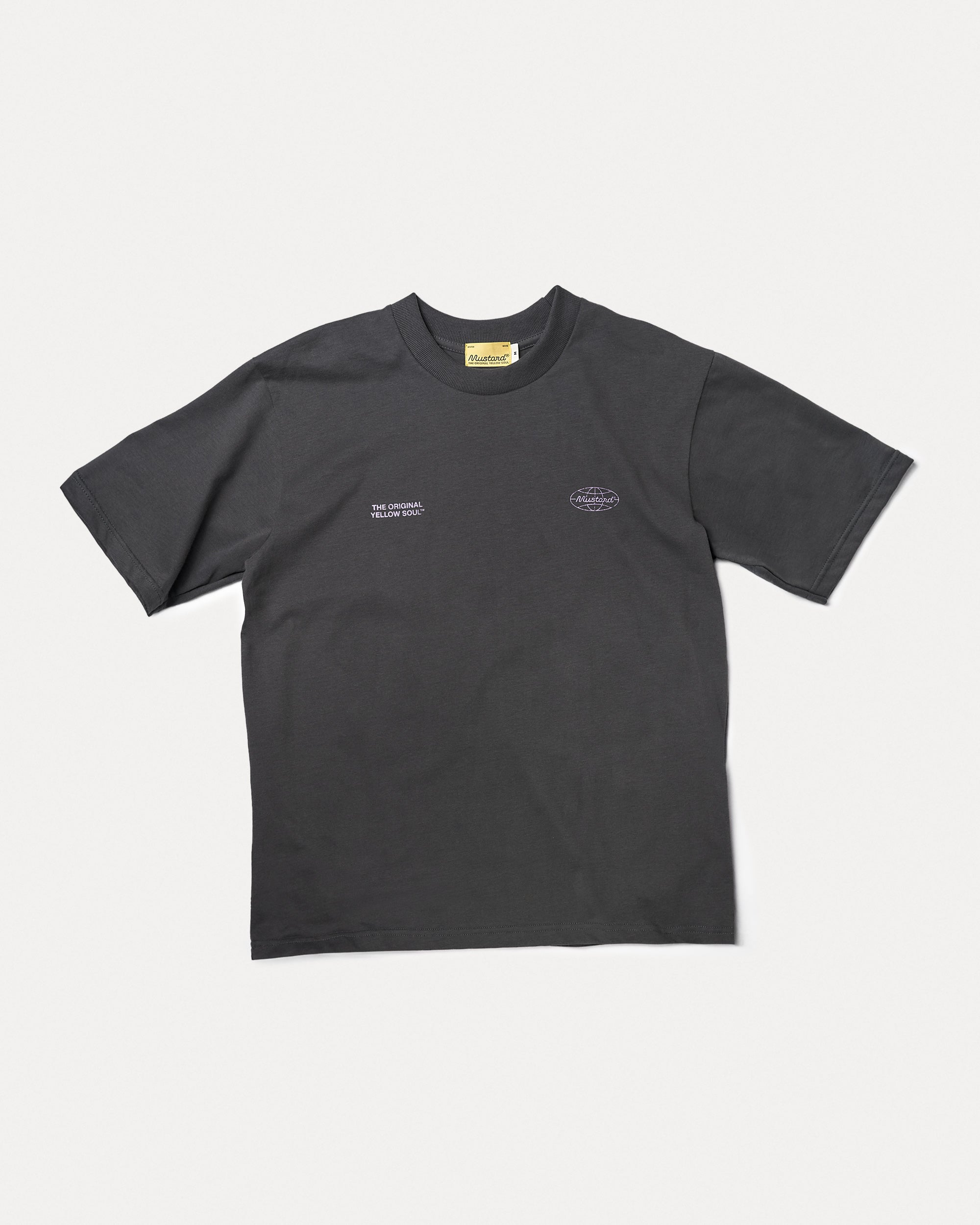 Mustard® Cracked Logo Tee