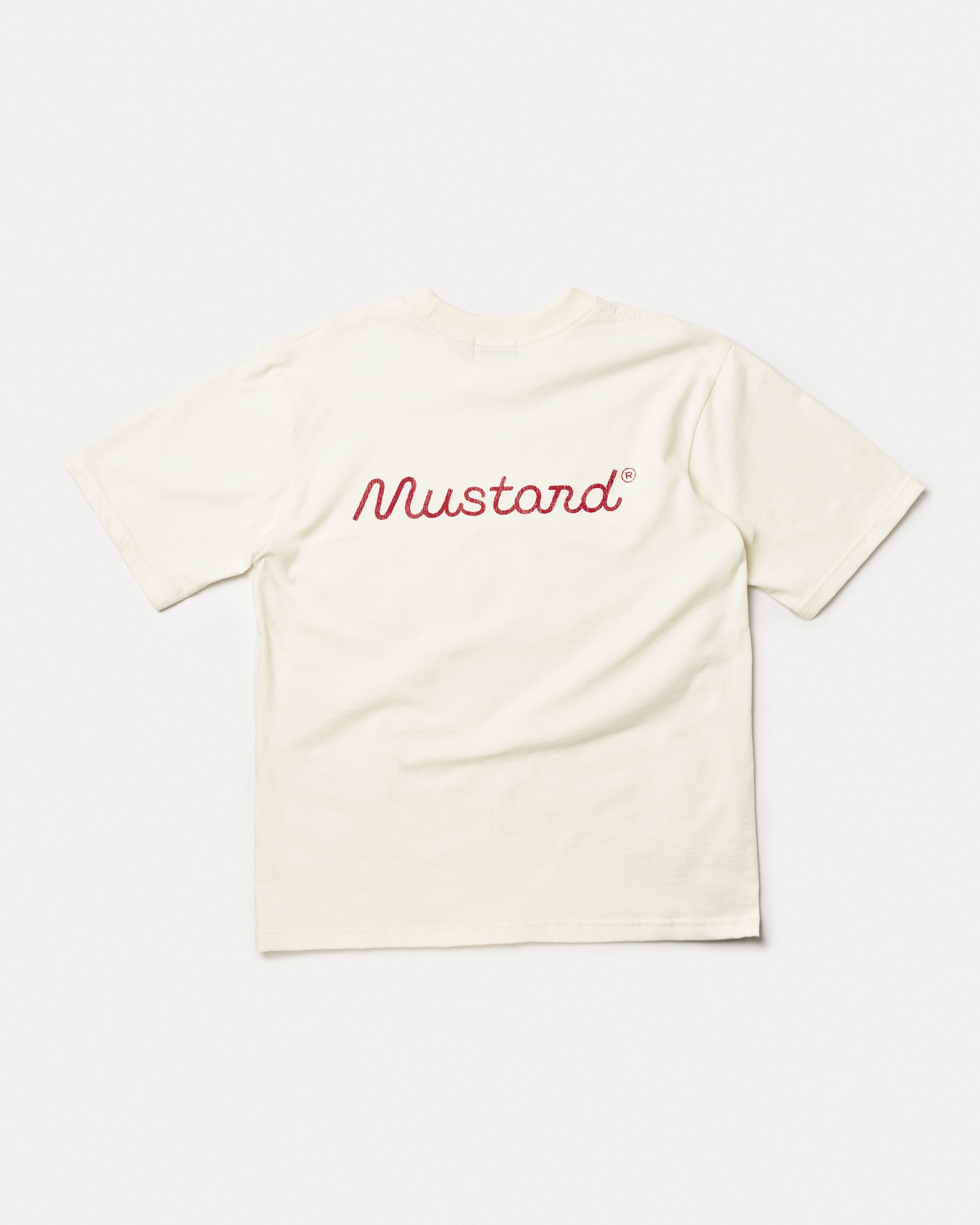 Mustard® Cracked Logo Tee