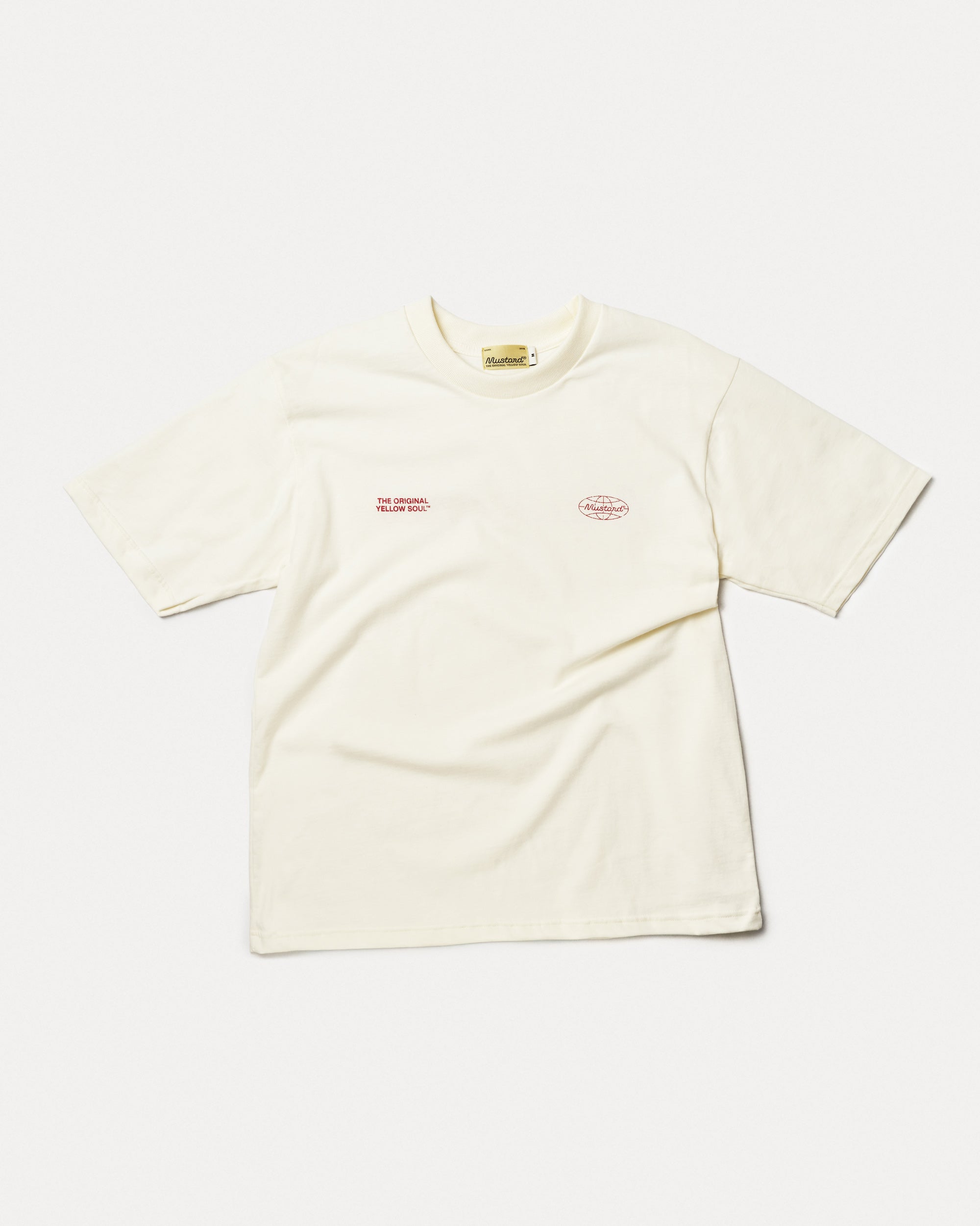 Mustard® Cracked Logo Tee