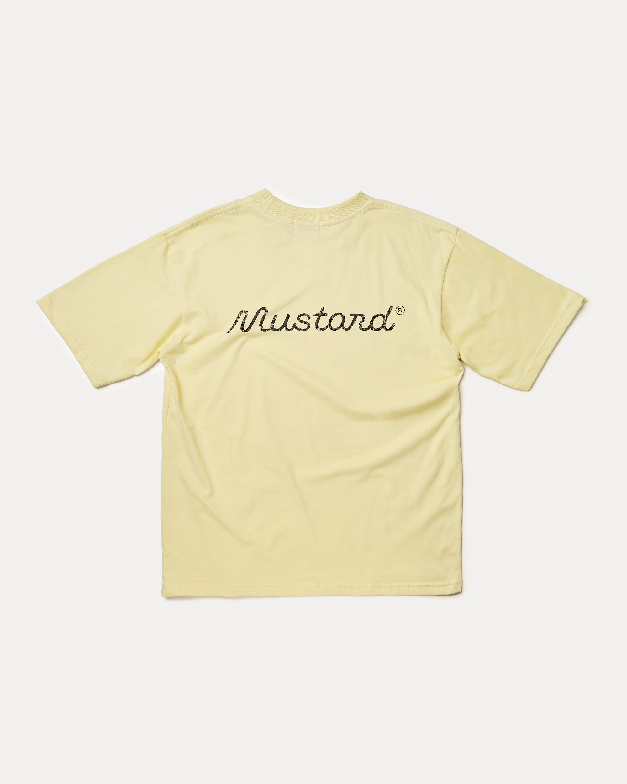 Mustard® Cracked Logo Tee