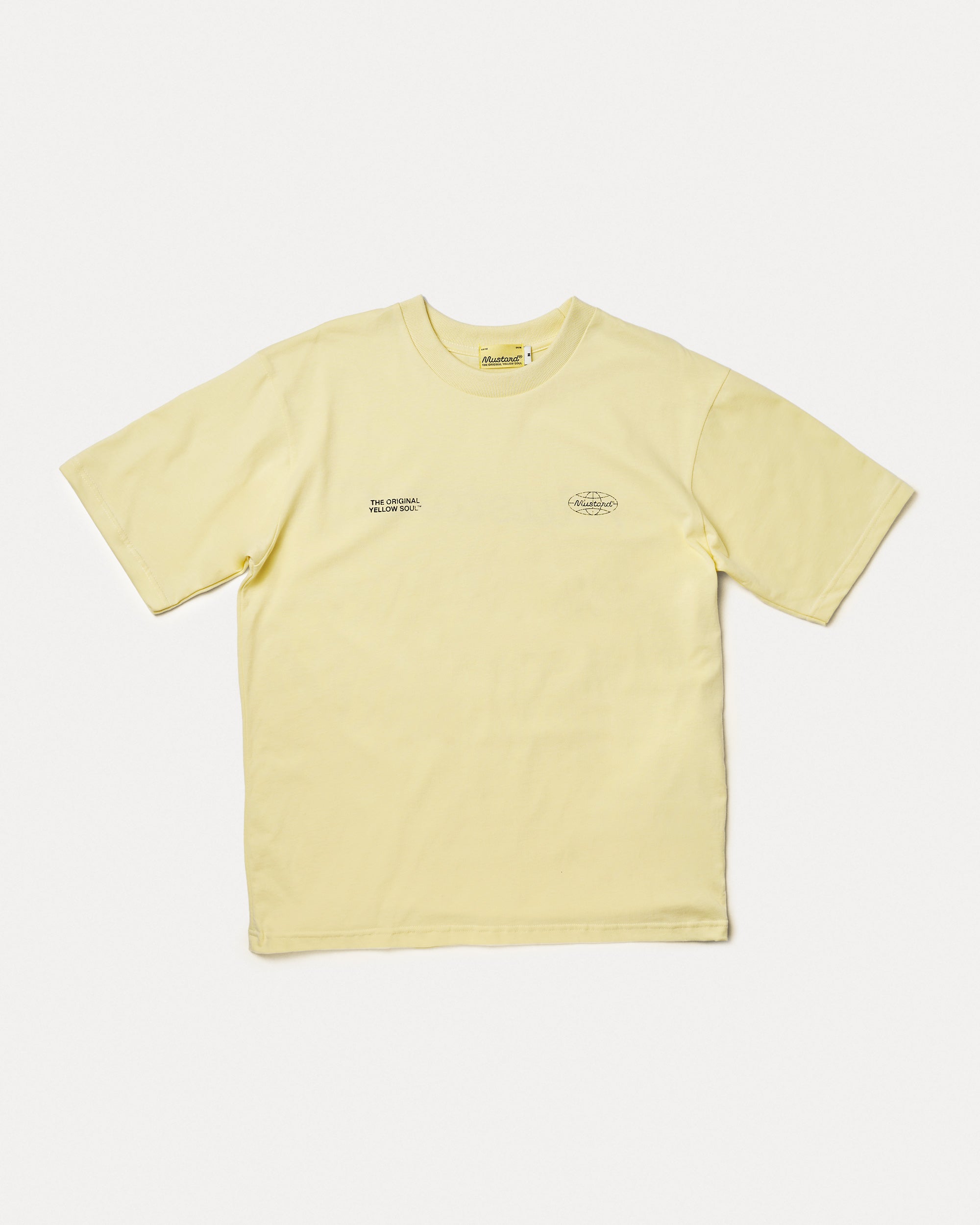 Mustard® Cracked Logo Tee