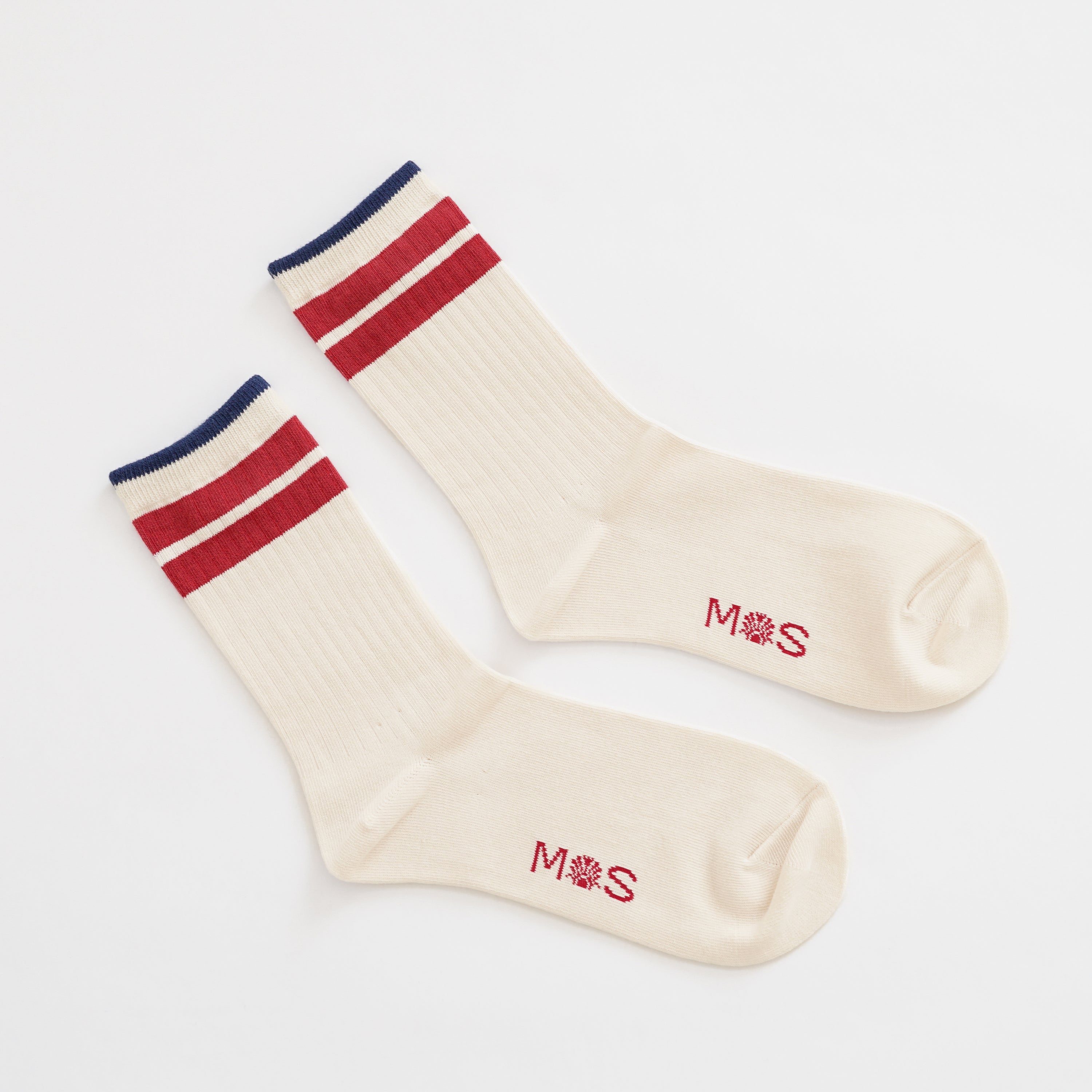 ถุงเท้าคลับ MACC - สีเบอร์กันดี