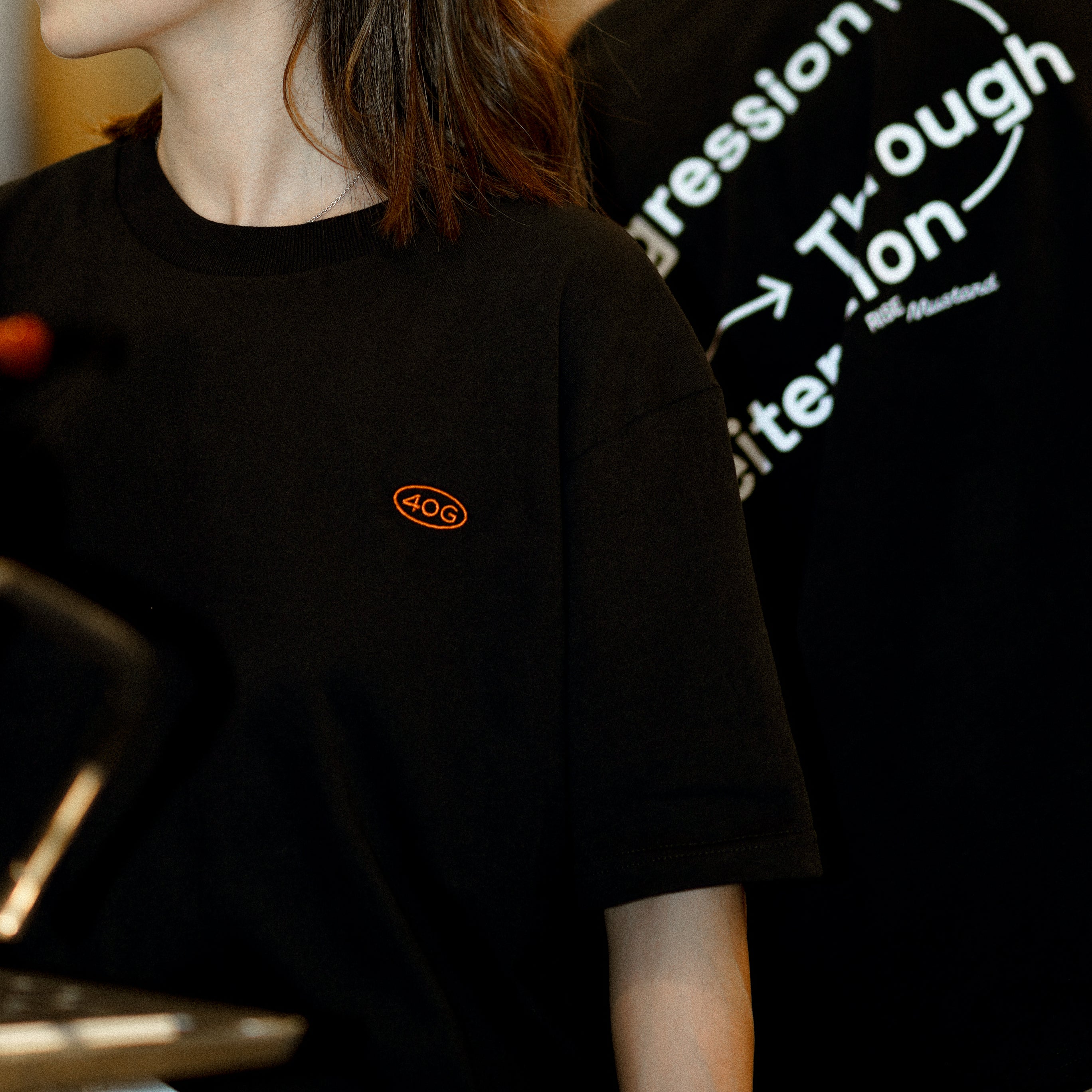 RISE COFFEE x Mustard - 40G Tee