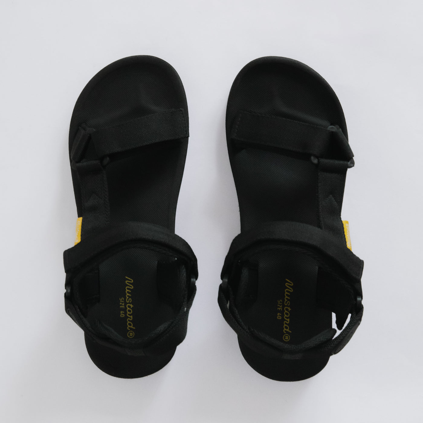 Geo Sandals - Black