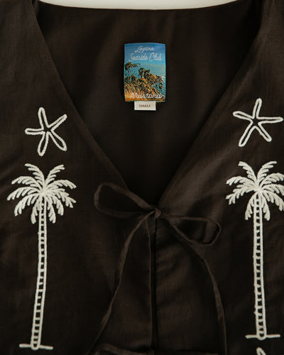 Laguna Palms Vest - Brown