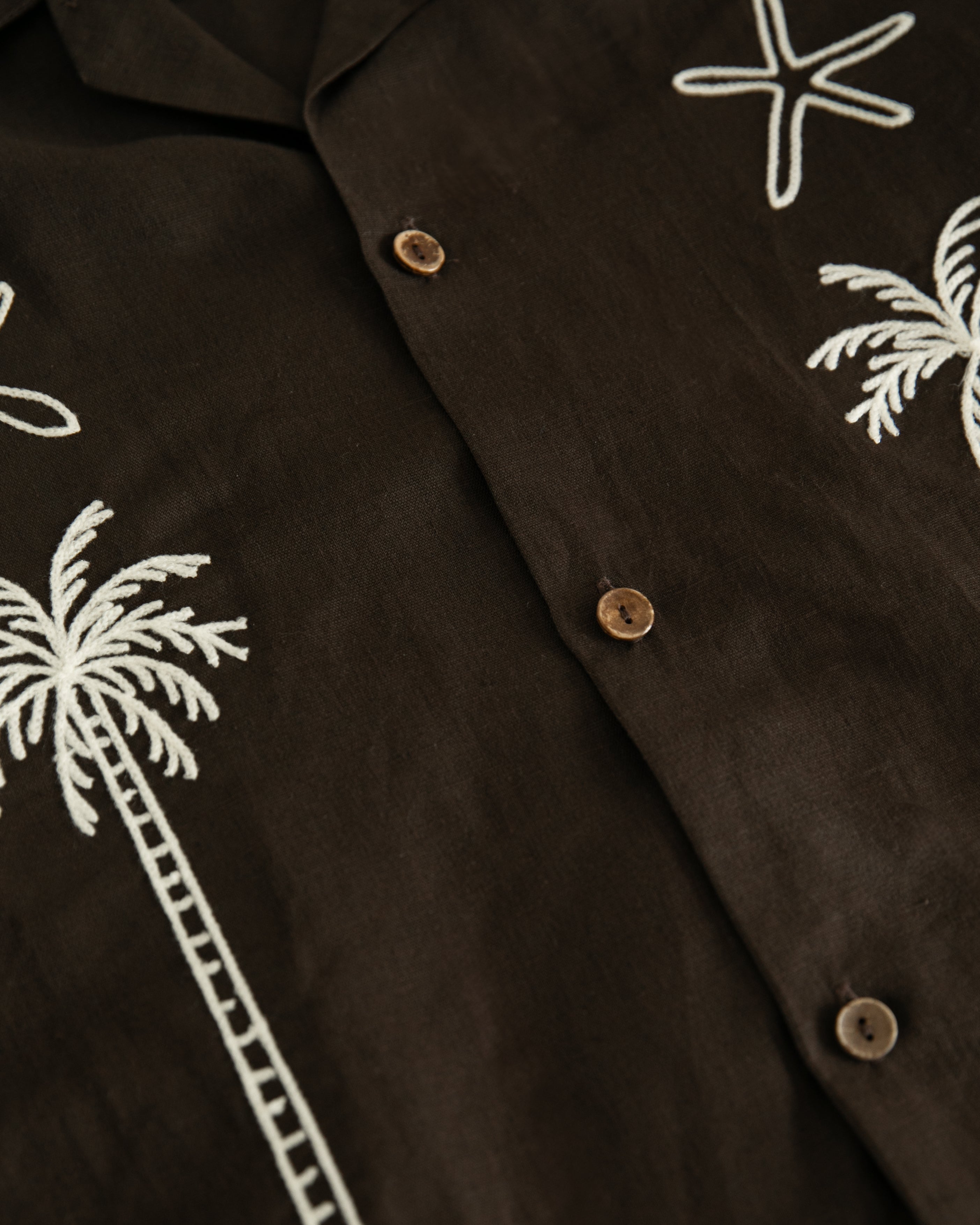 Laguna Palms Shirt - Brown