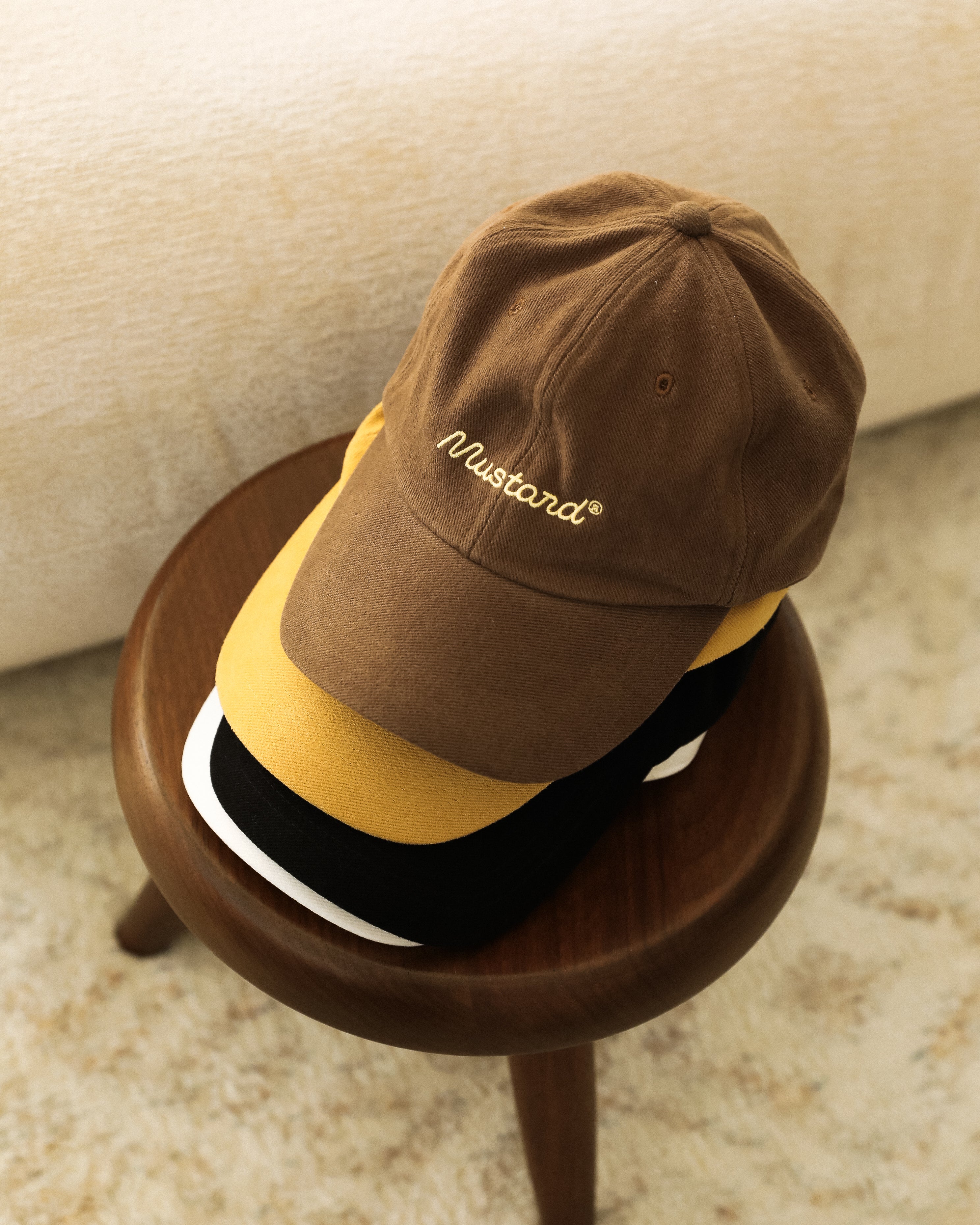 Mustard® Logo Hat - Chocolate