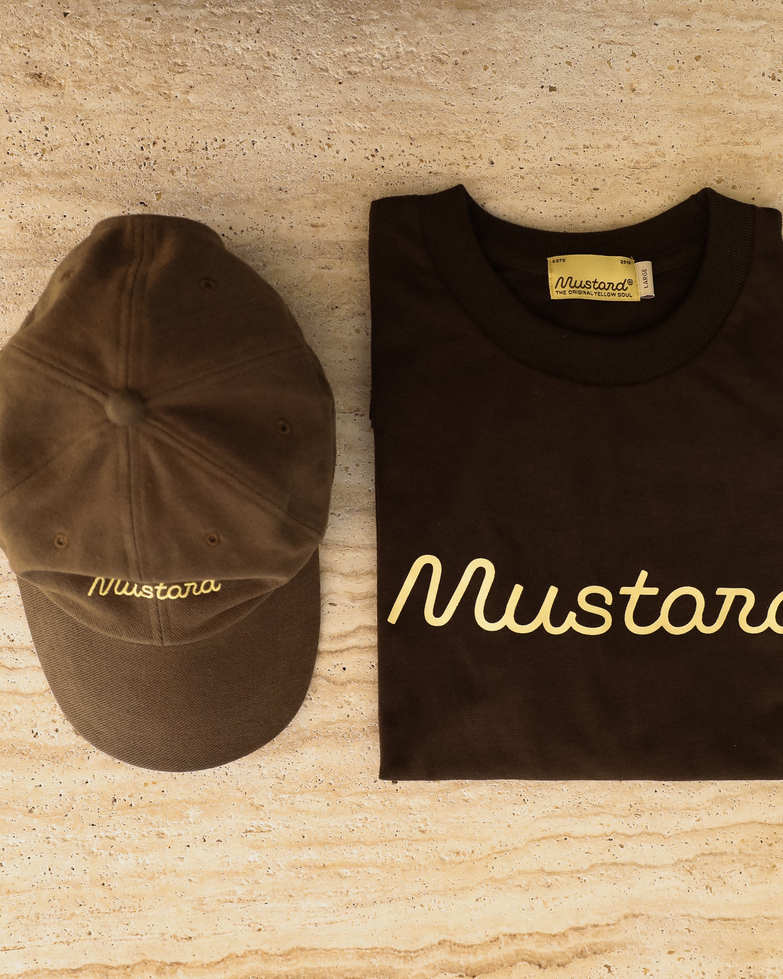 Mustard® Logo Hat - Chocolate