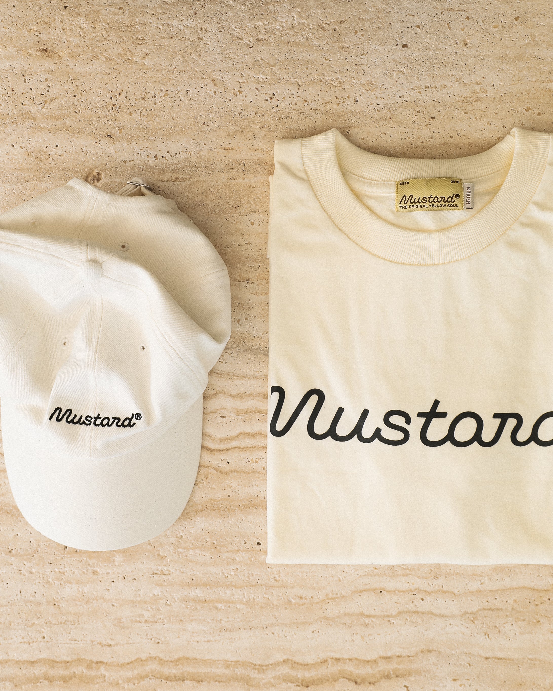 Mustard® Logo Hat - White