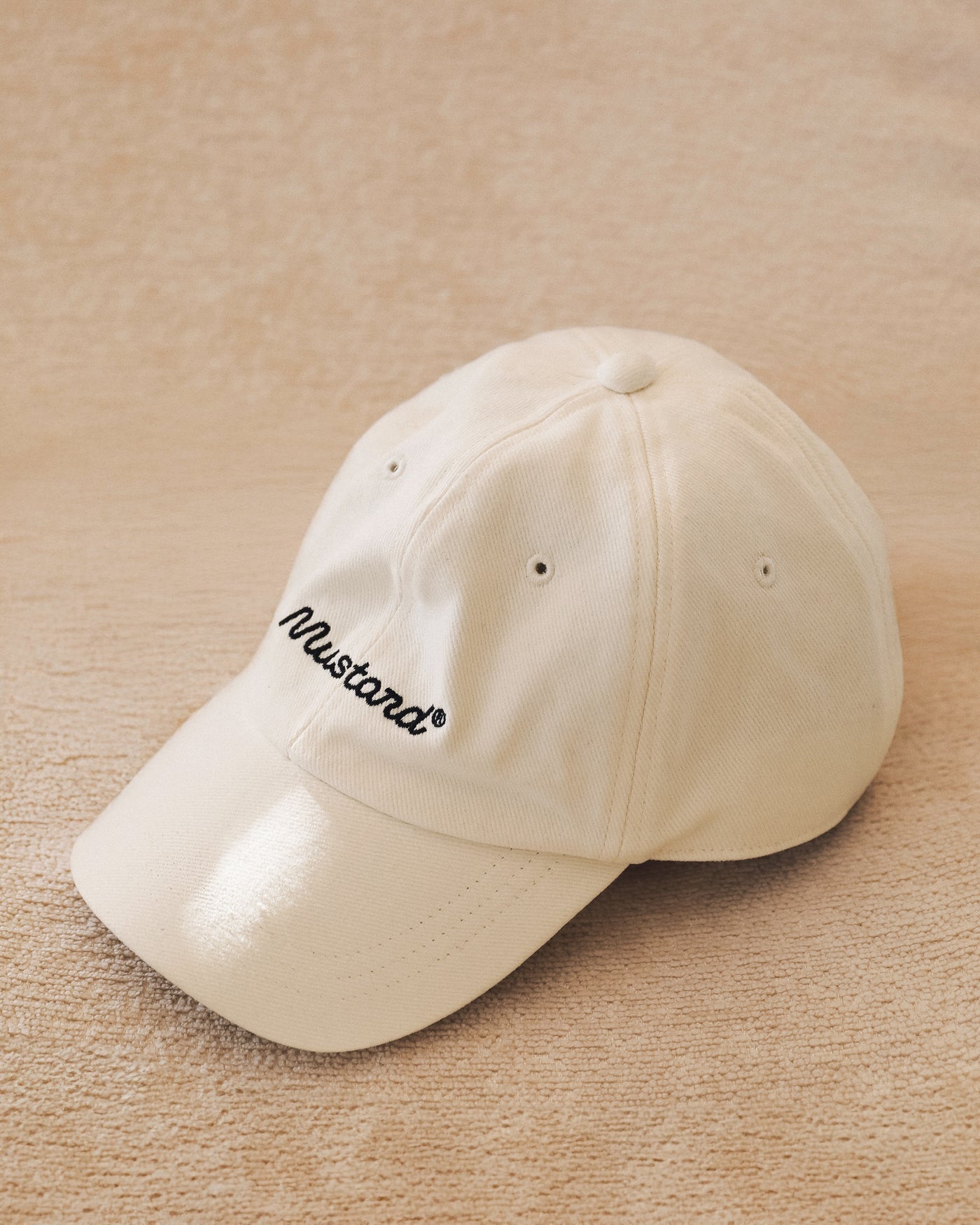 Mustard® Logo Hat - White
