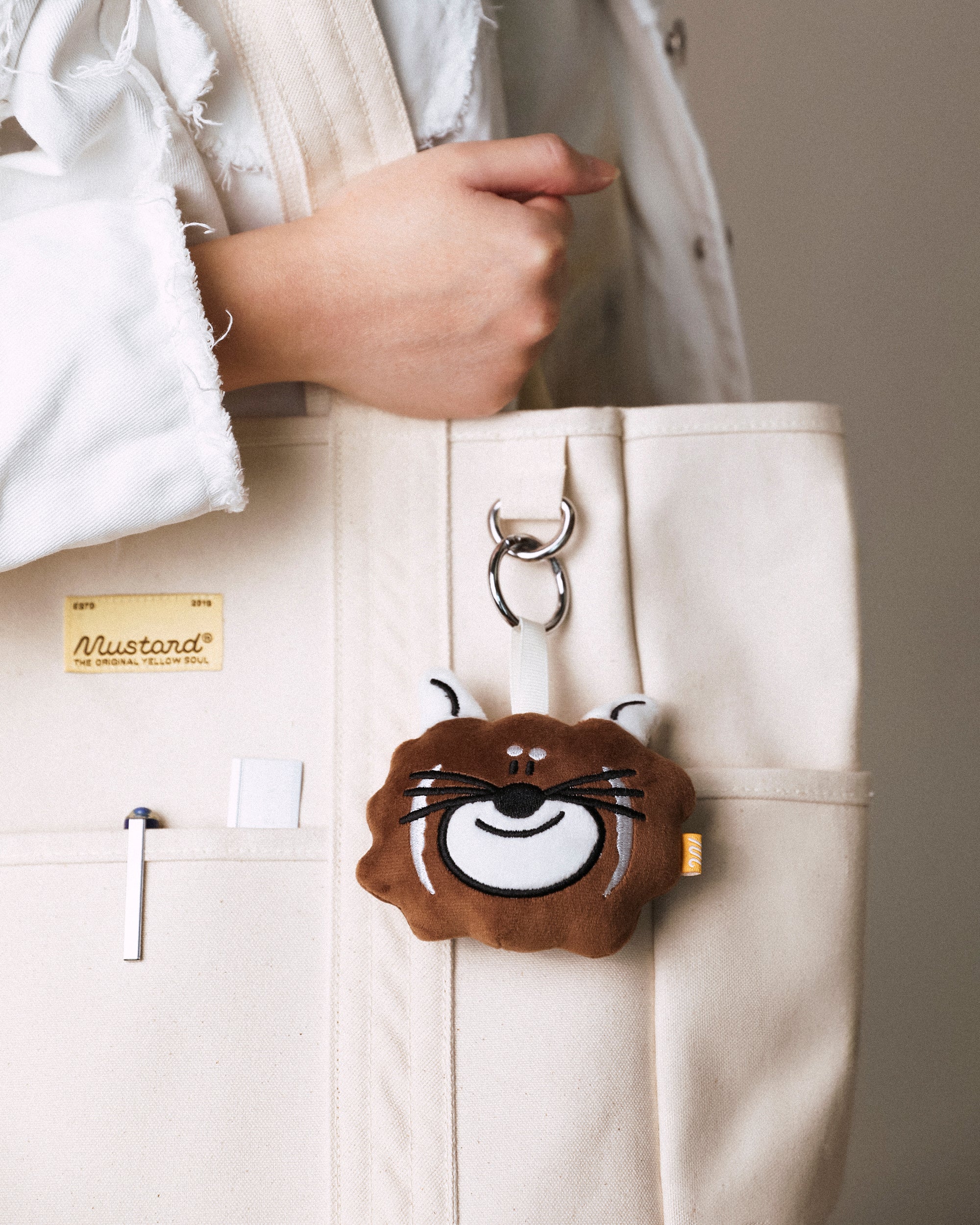 Musky Plush Keychain