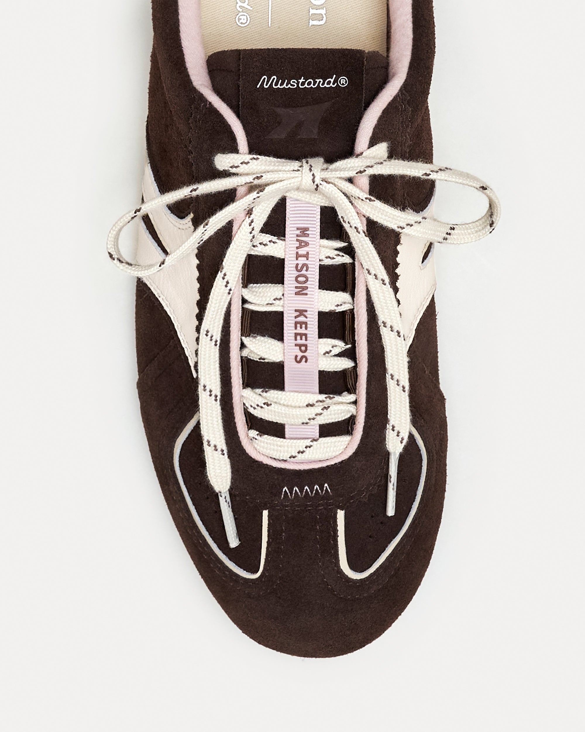 maison KEEPS x Mustard Sneakers - Chocolate