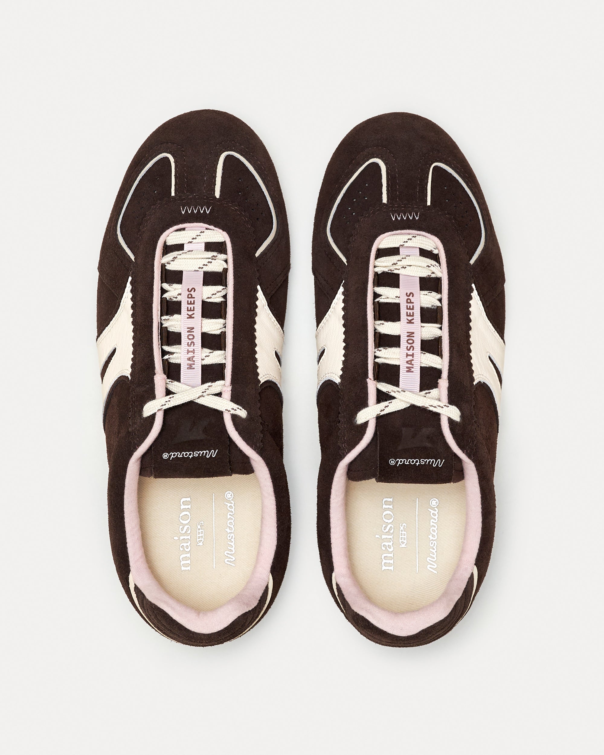 maison KEEPS x Mustard Sneakers - Chocolate