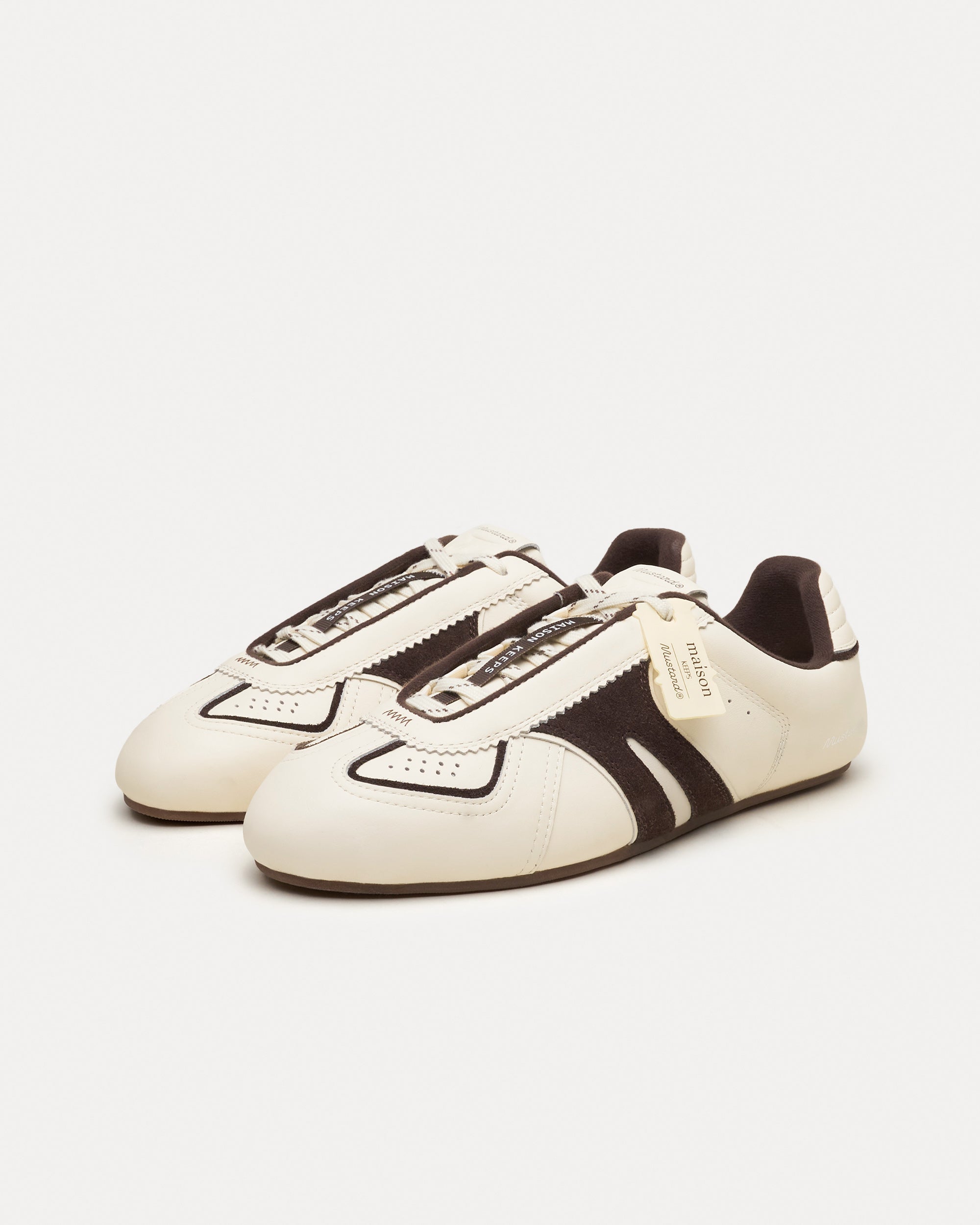 maison KEEPS x Mustard Sneakers - Ivory