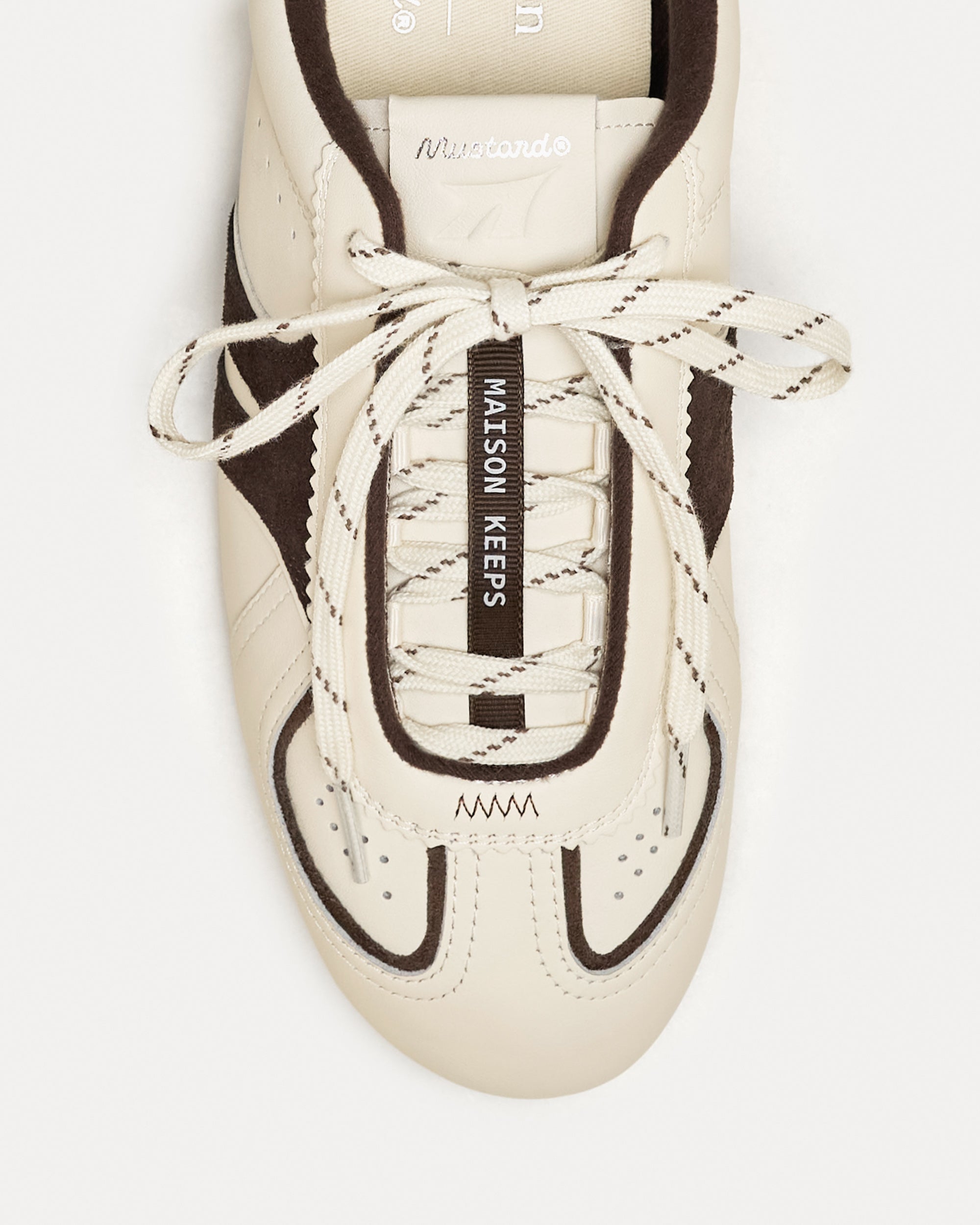maison KEEPS x Mustard Sneakers - Ivory