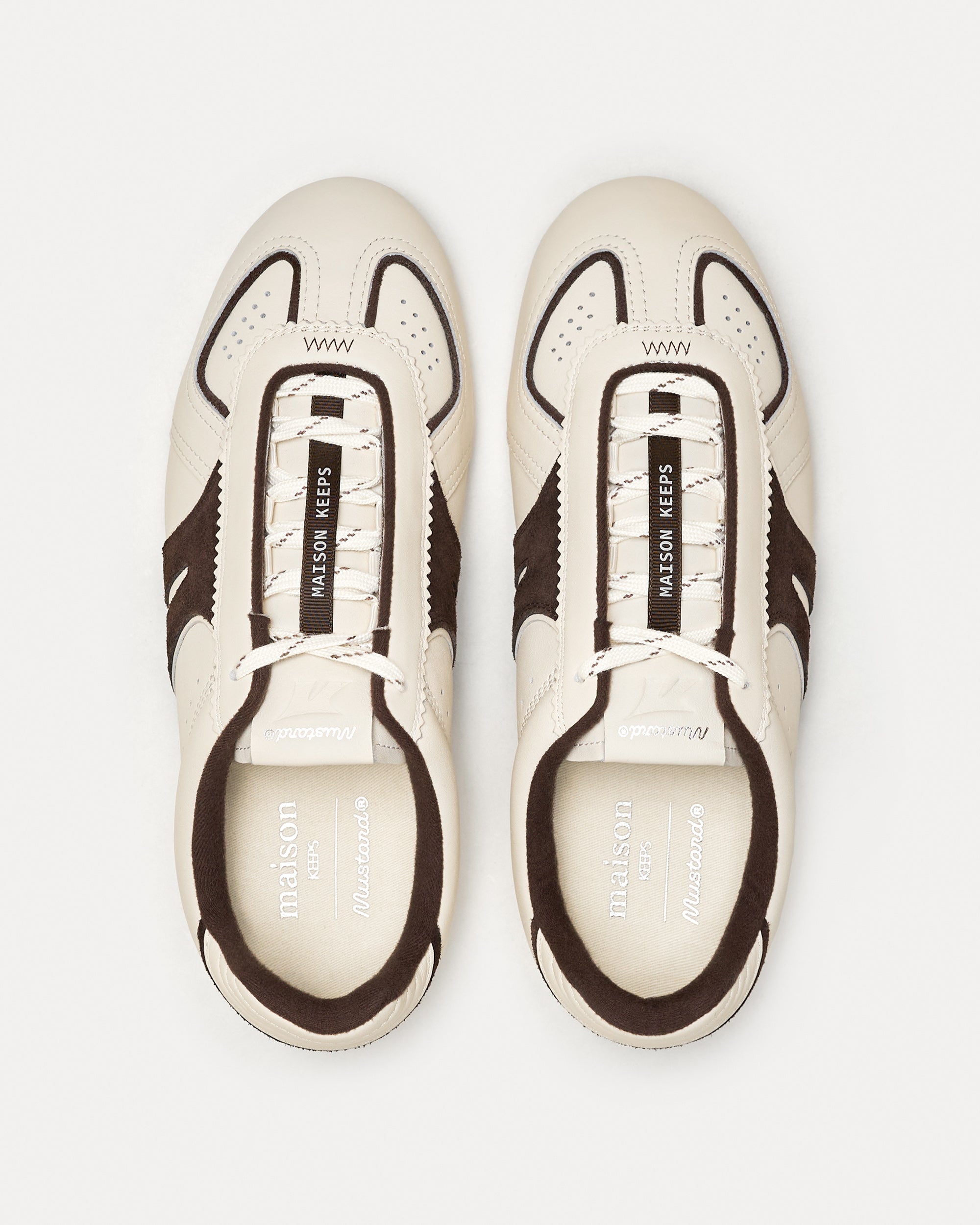 maison KEEPS x Mustard Sneakers - Ivory