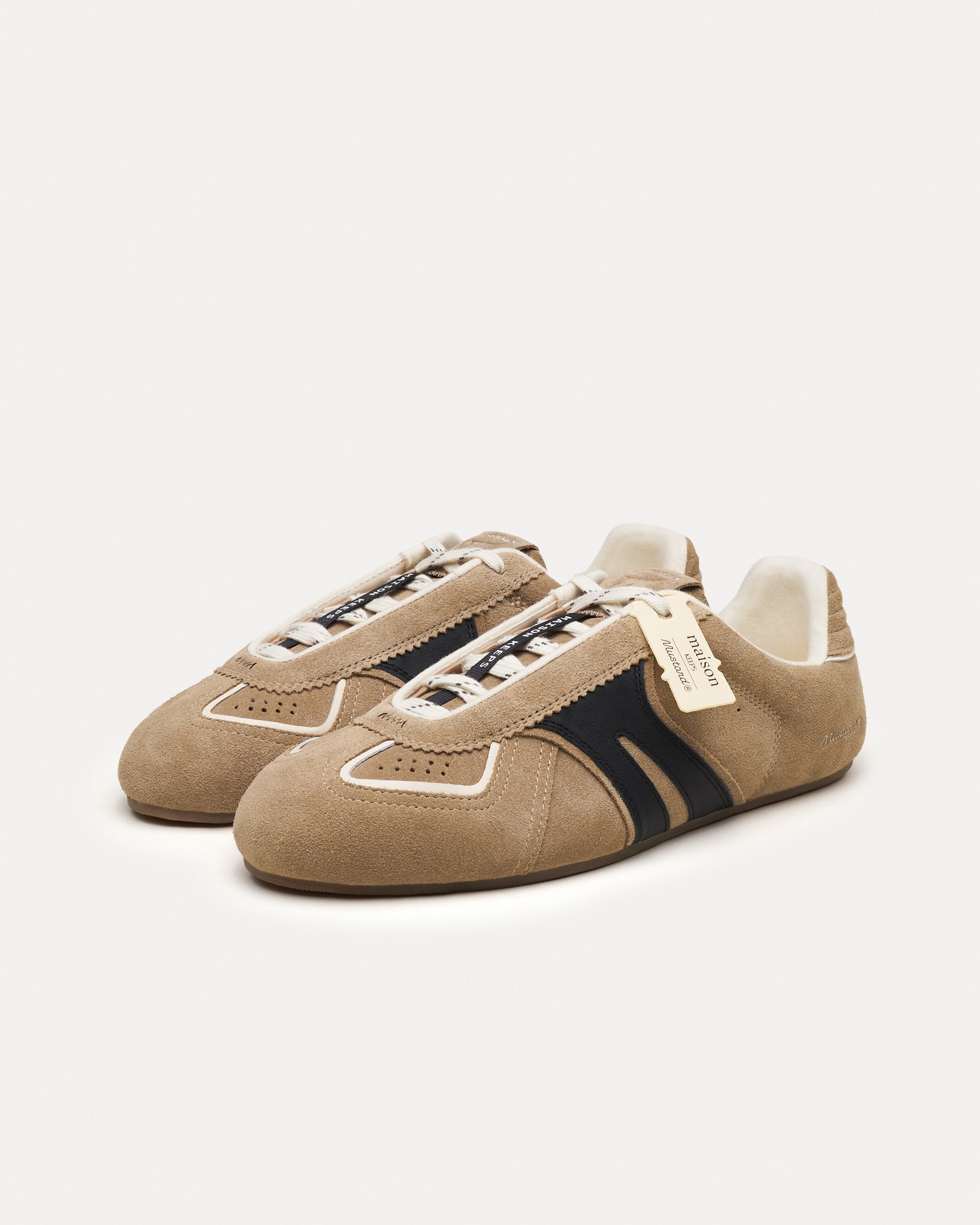 maison KEEPS x Mustard Sneakers - Latte