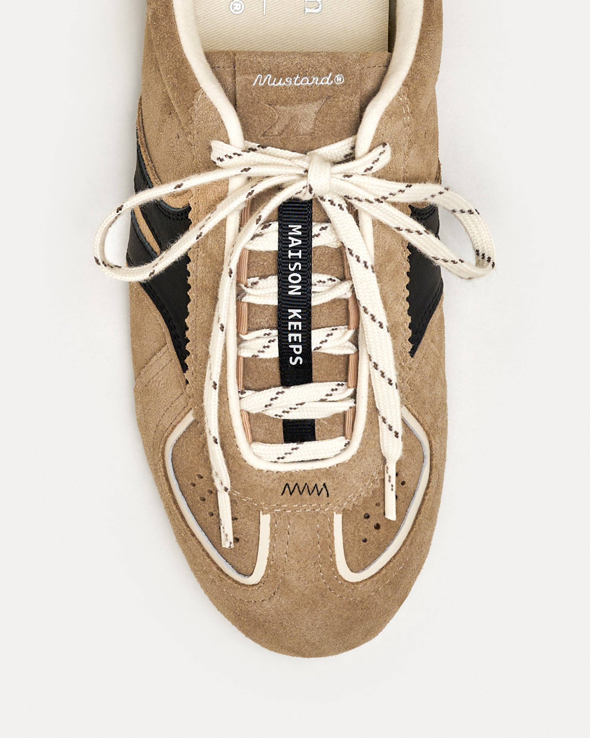 maison KEEPS x Mustard Sneakers - Latte