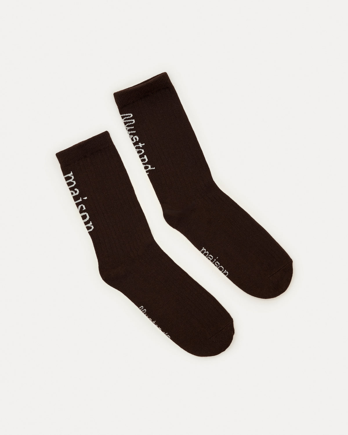 maison KEEPS x Mustard Crew Socks