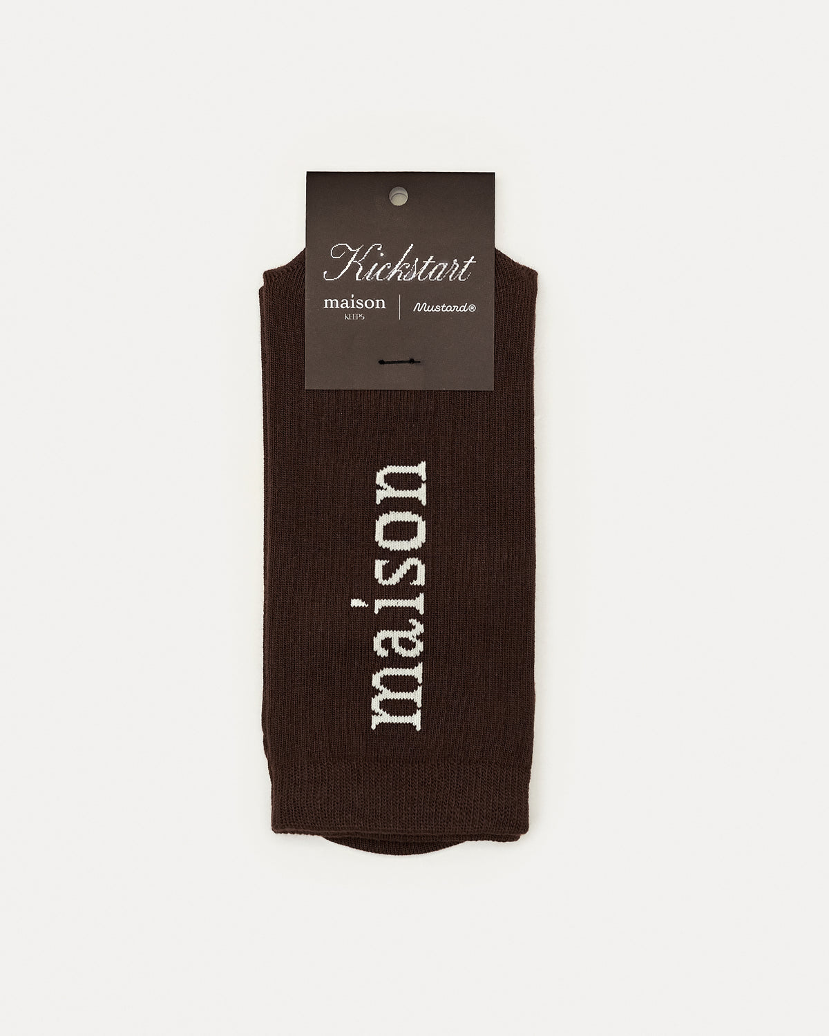 maison KEEPS x Mustard Crew Socks