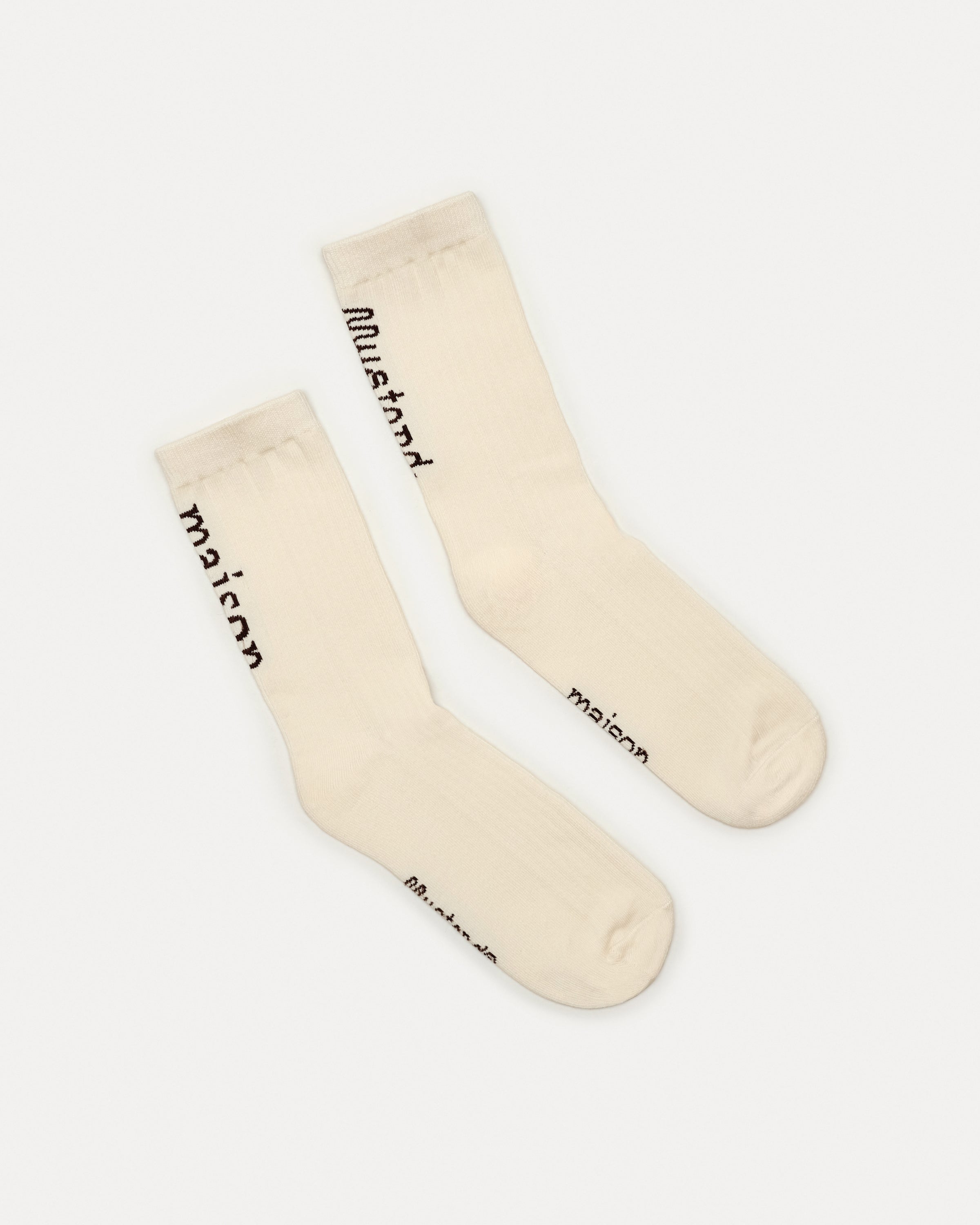 maison KEEPS x Mustard Crew Socks