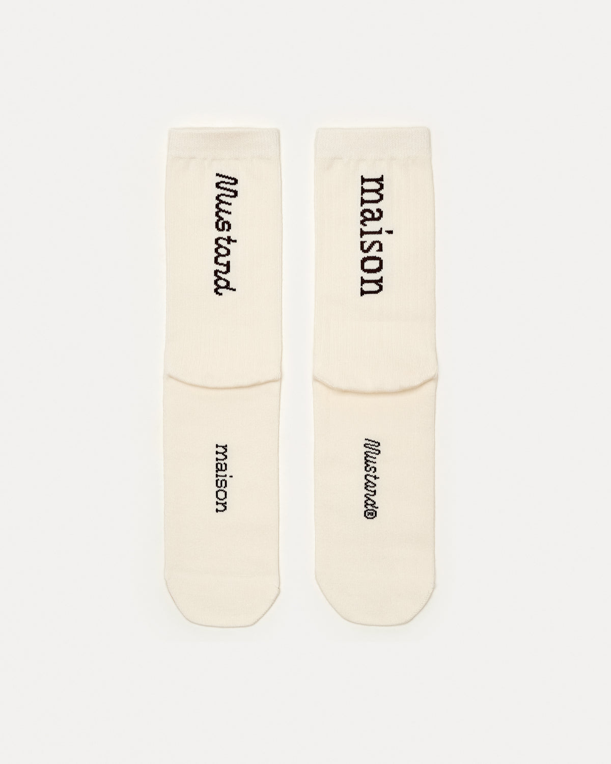 maison KEEPS x Mustard Crew Socks