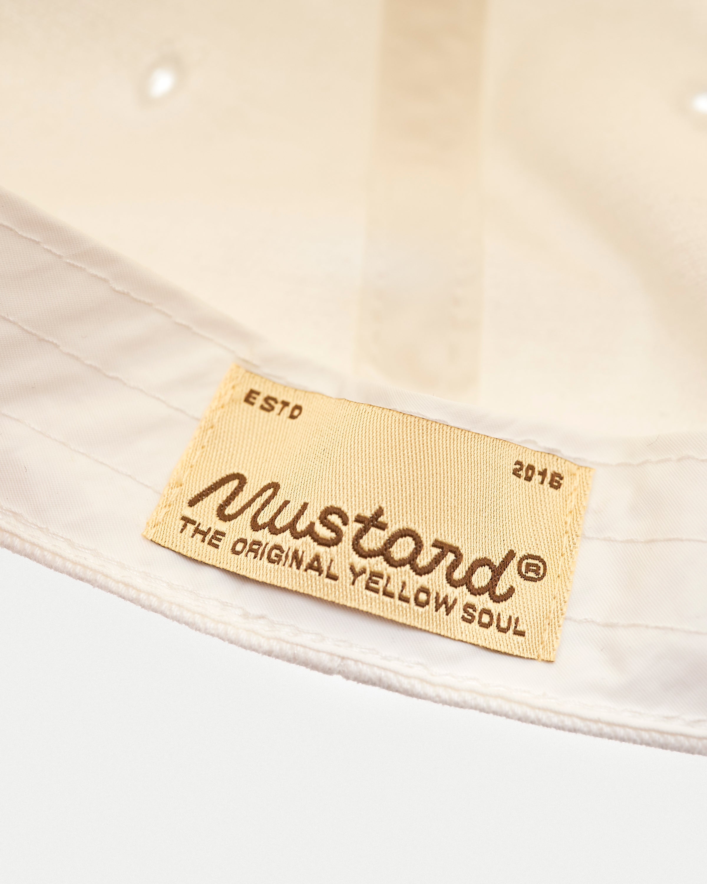 Mustard® Logo Hat - White