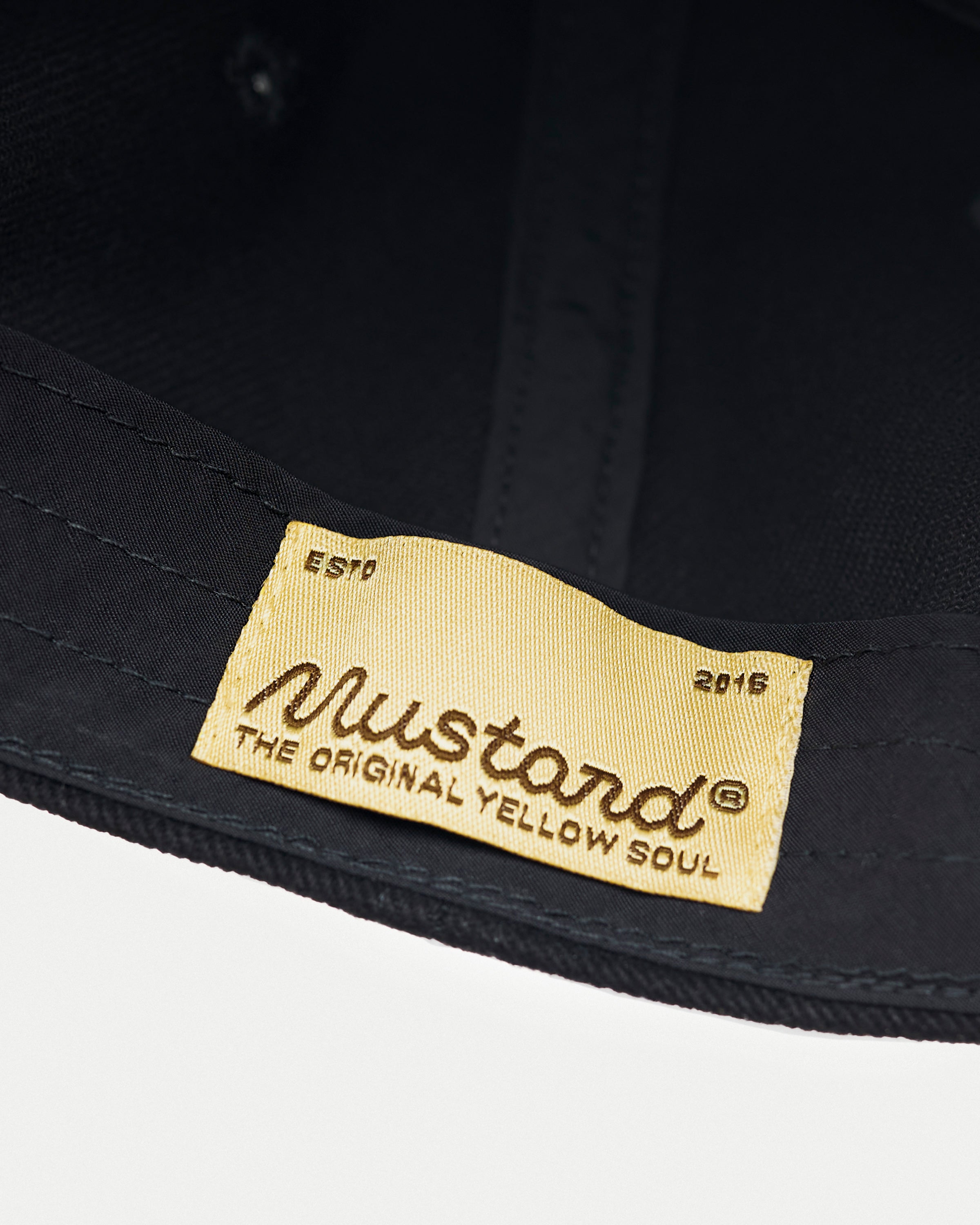 Mustard® Logo Hat - Black