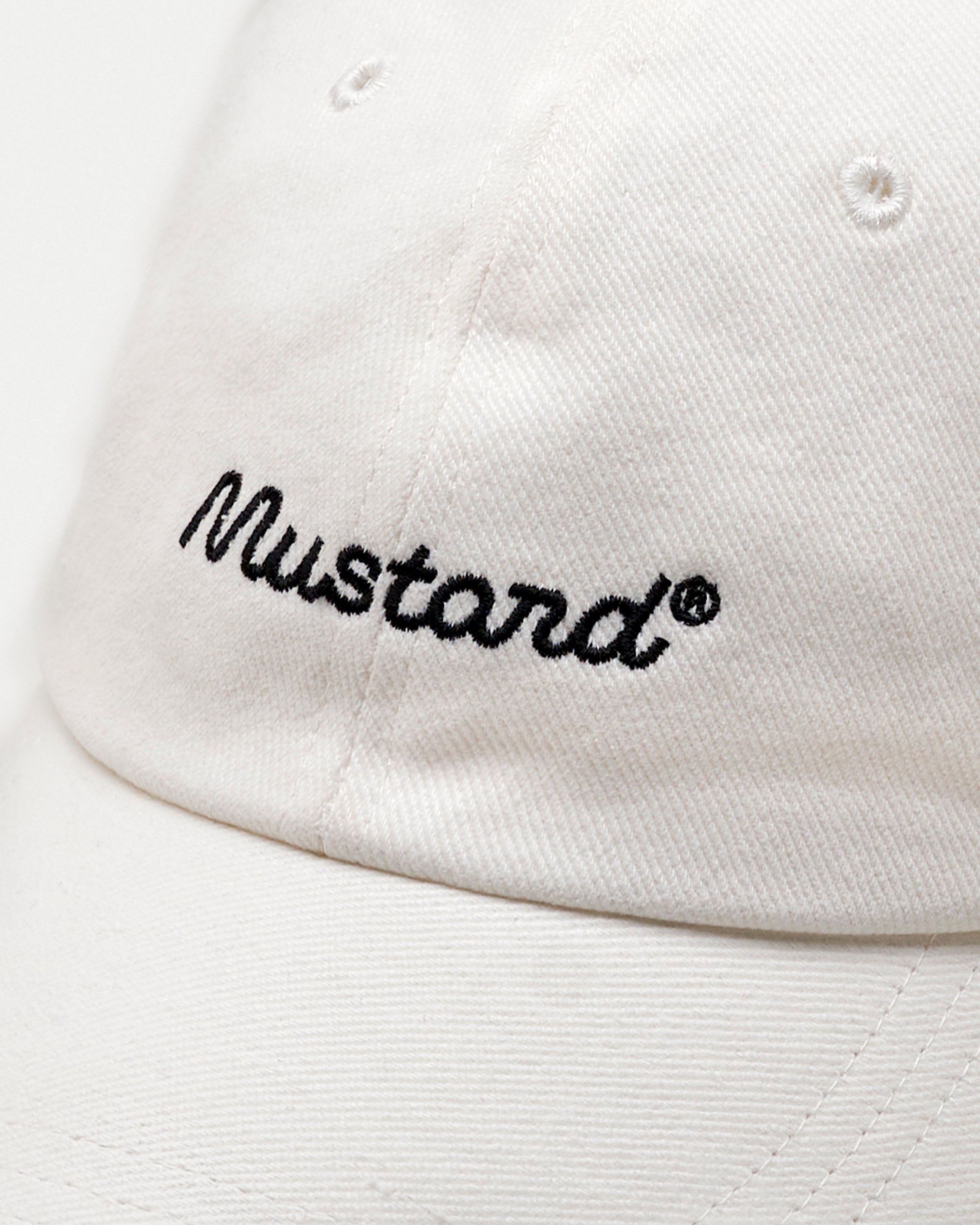 Mustard® Logo Hat - White