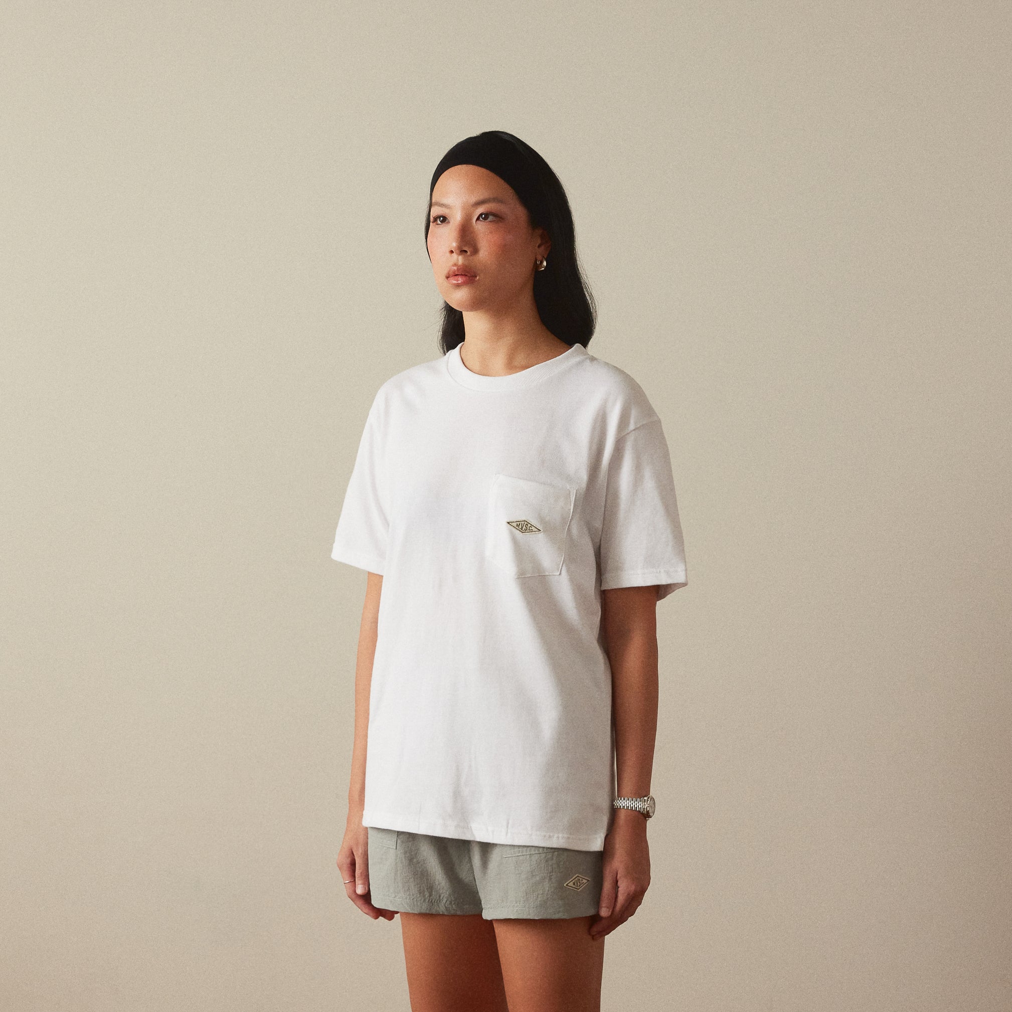 Mavericks Pocket Tee - Off-White
