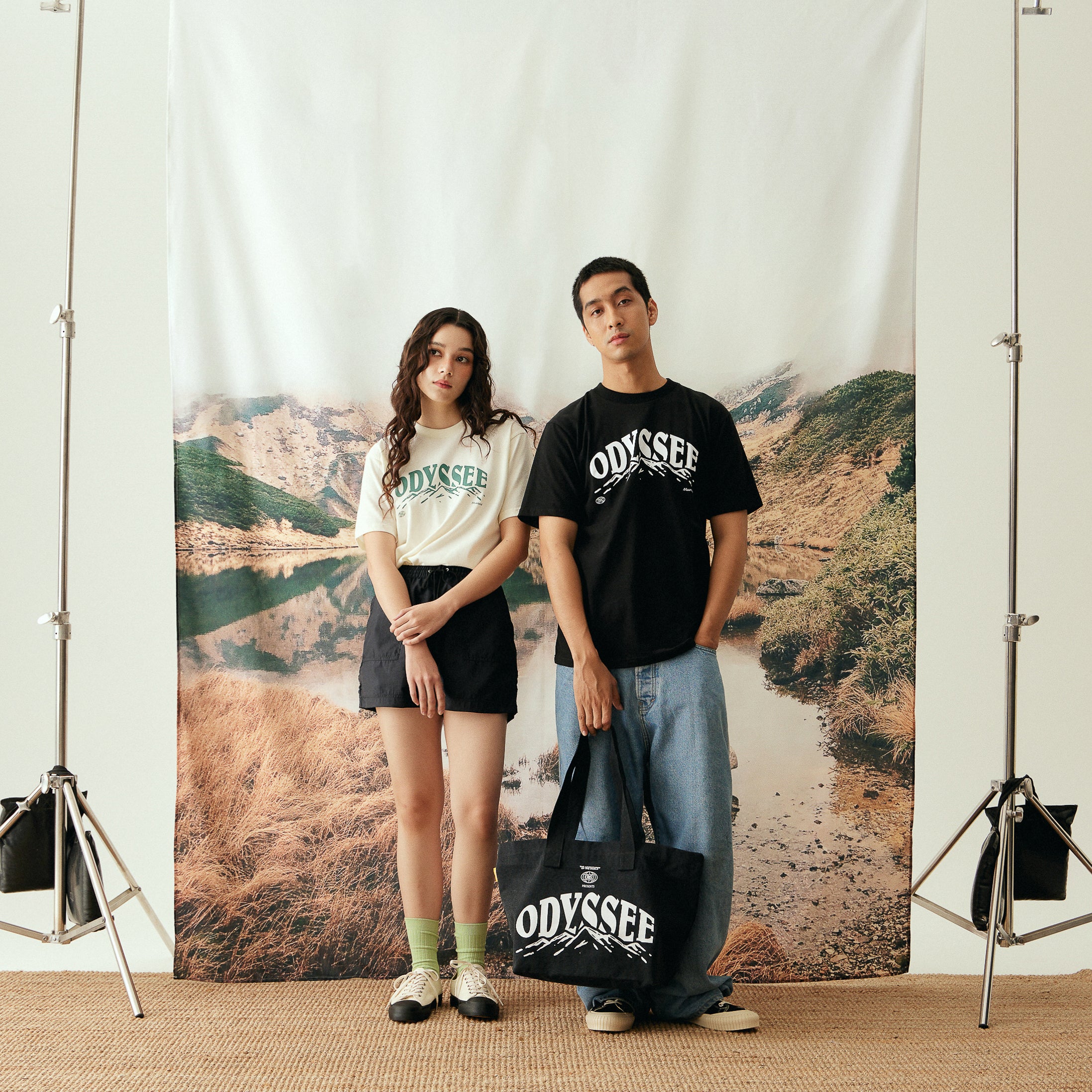ODYSSEE TEE - BLACK