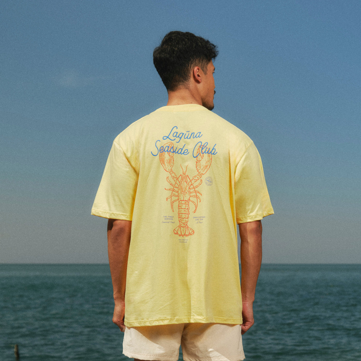 Laguna Lobster Tee - Yellow