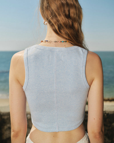 Laguna Tank Top - Cloud Blue