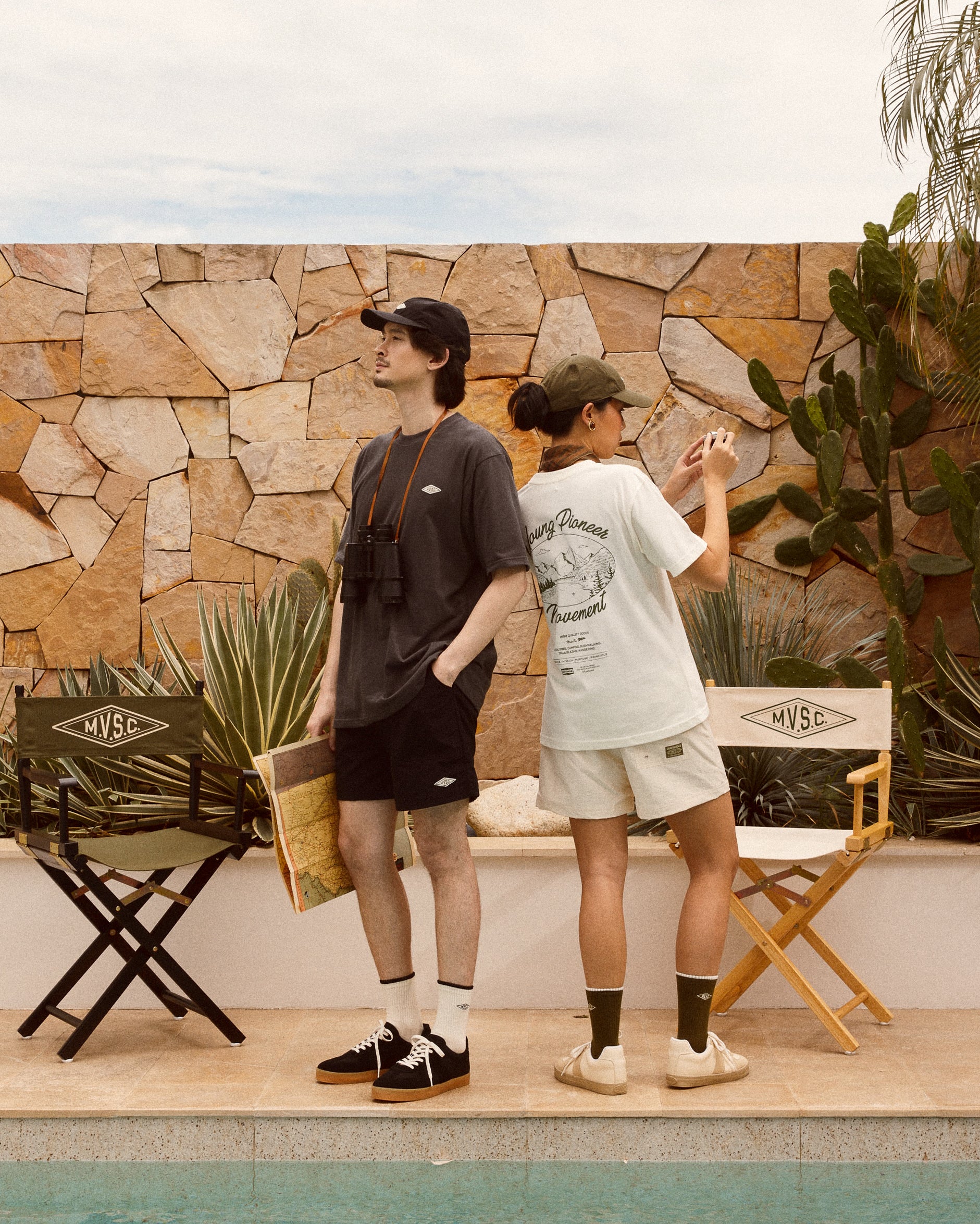 Young Pioneer Tee - Smoke