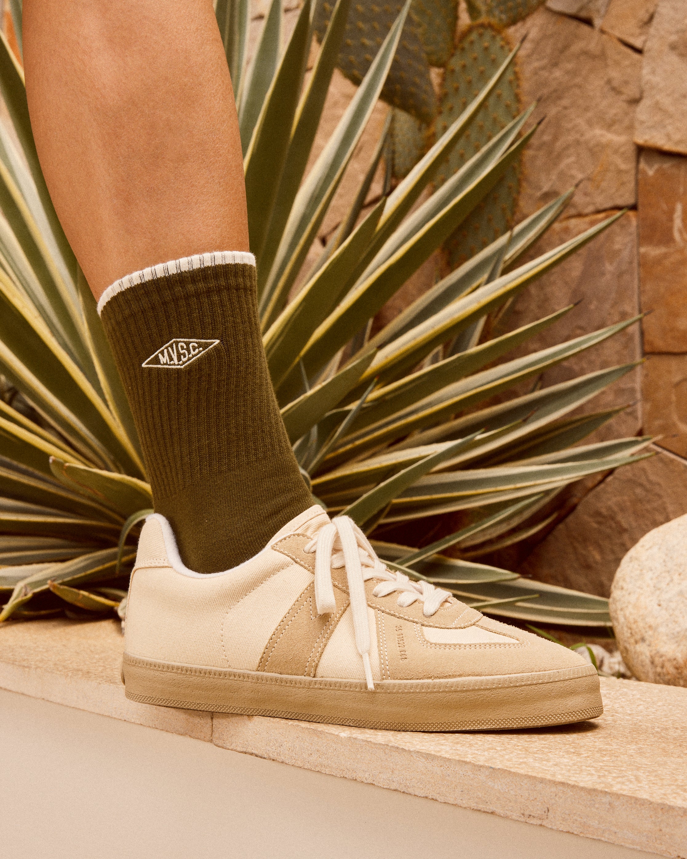 Mavericks Socks - Olive