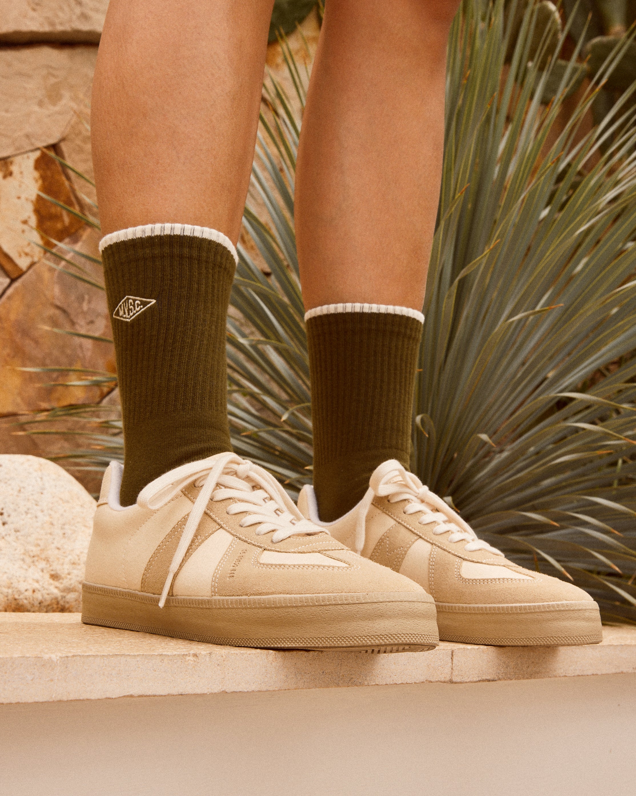 Mavericks Socks - Olive