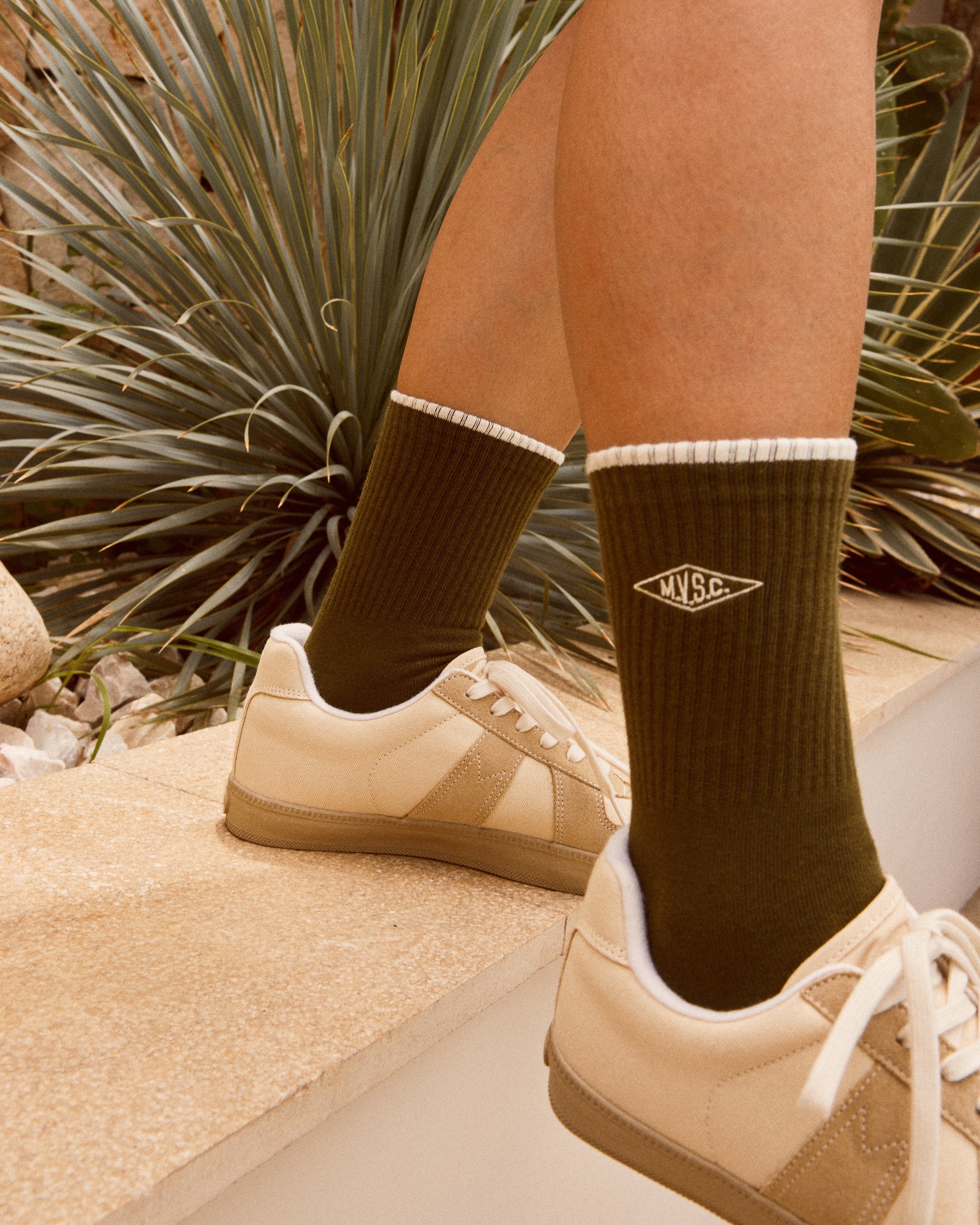 Mavericks Socks - Olive