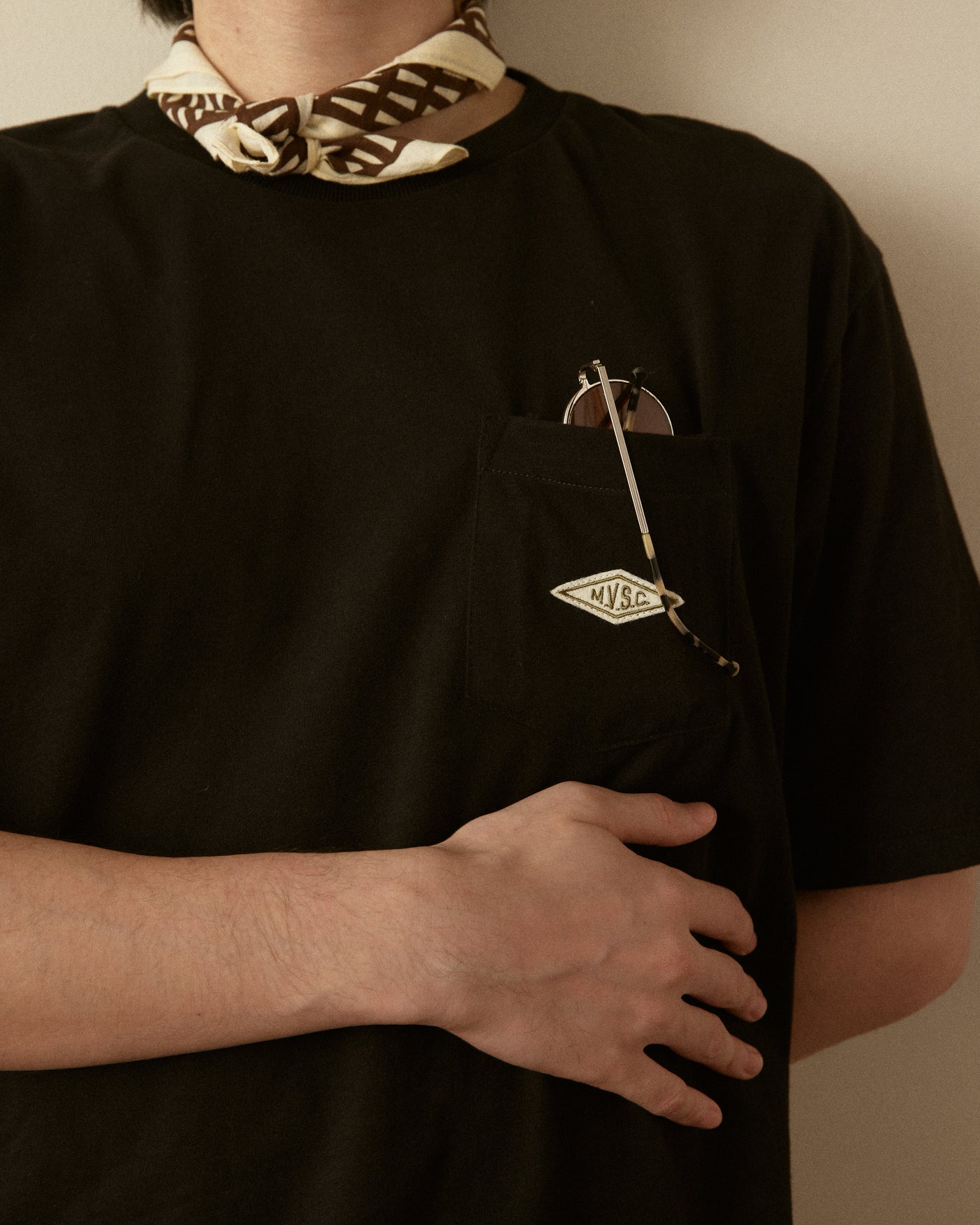 Mavericks Pocket Tee - Black