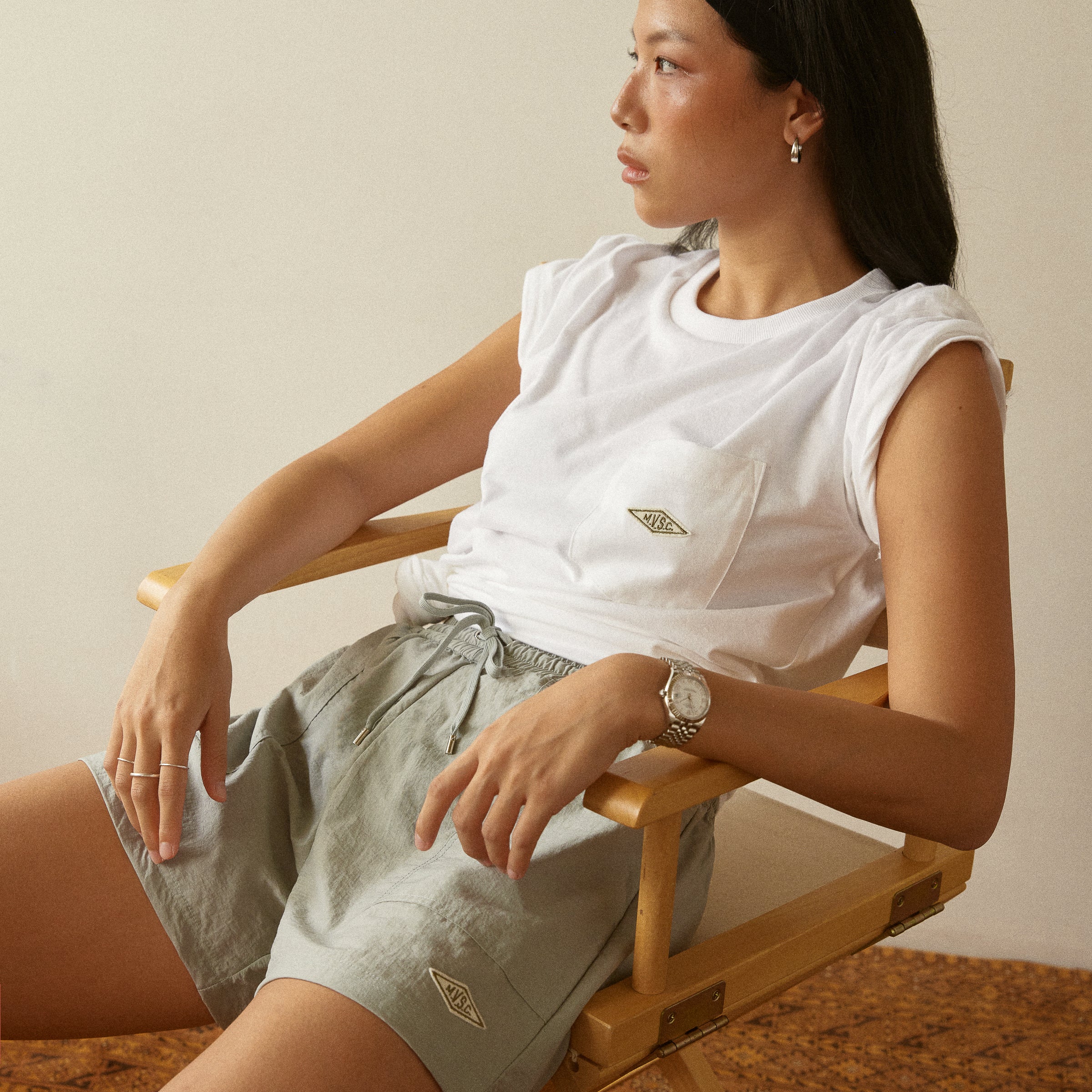 Mavericks Pocket Tee - Off-White