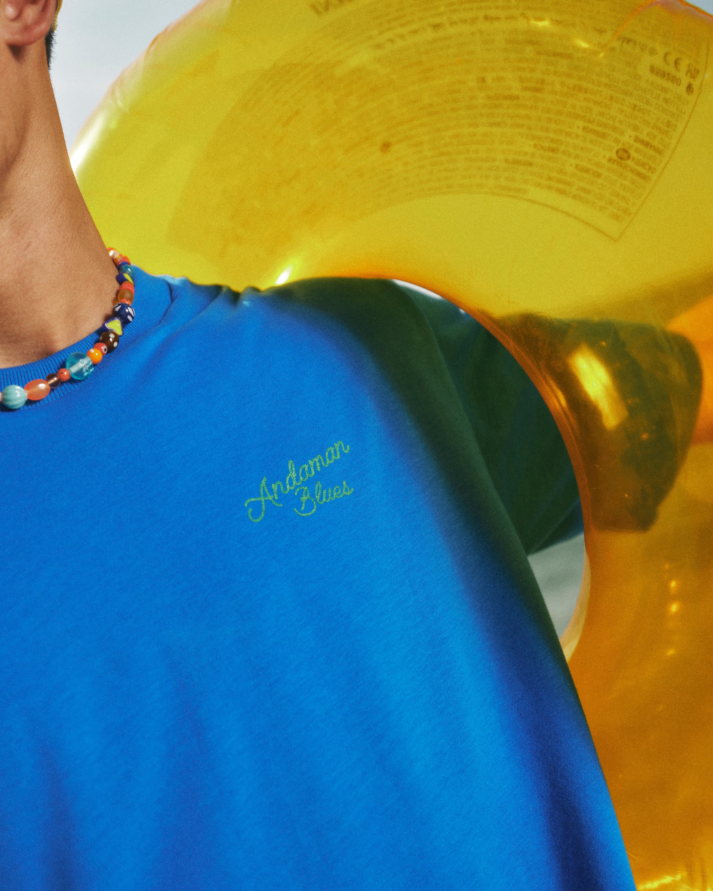 เสื้อยืด Andaman Blues - สีน้ำเงินโคบอลต์