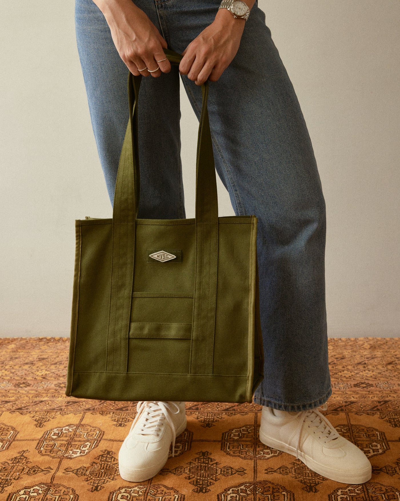 Mavericks Cargo Tote - Olive