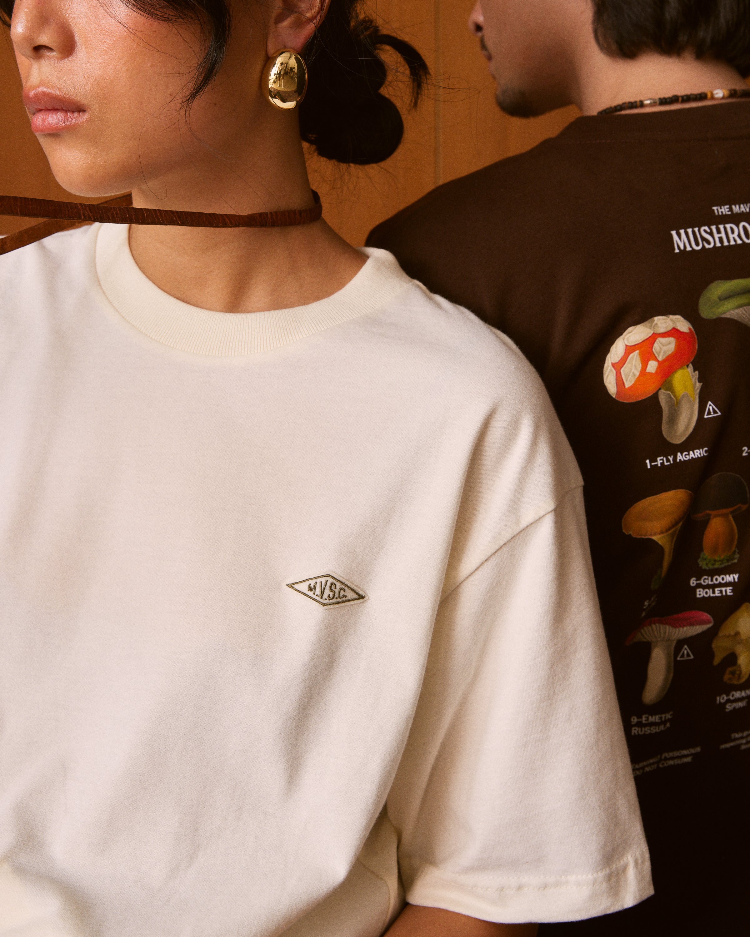 Mushroom Tee - Off-White