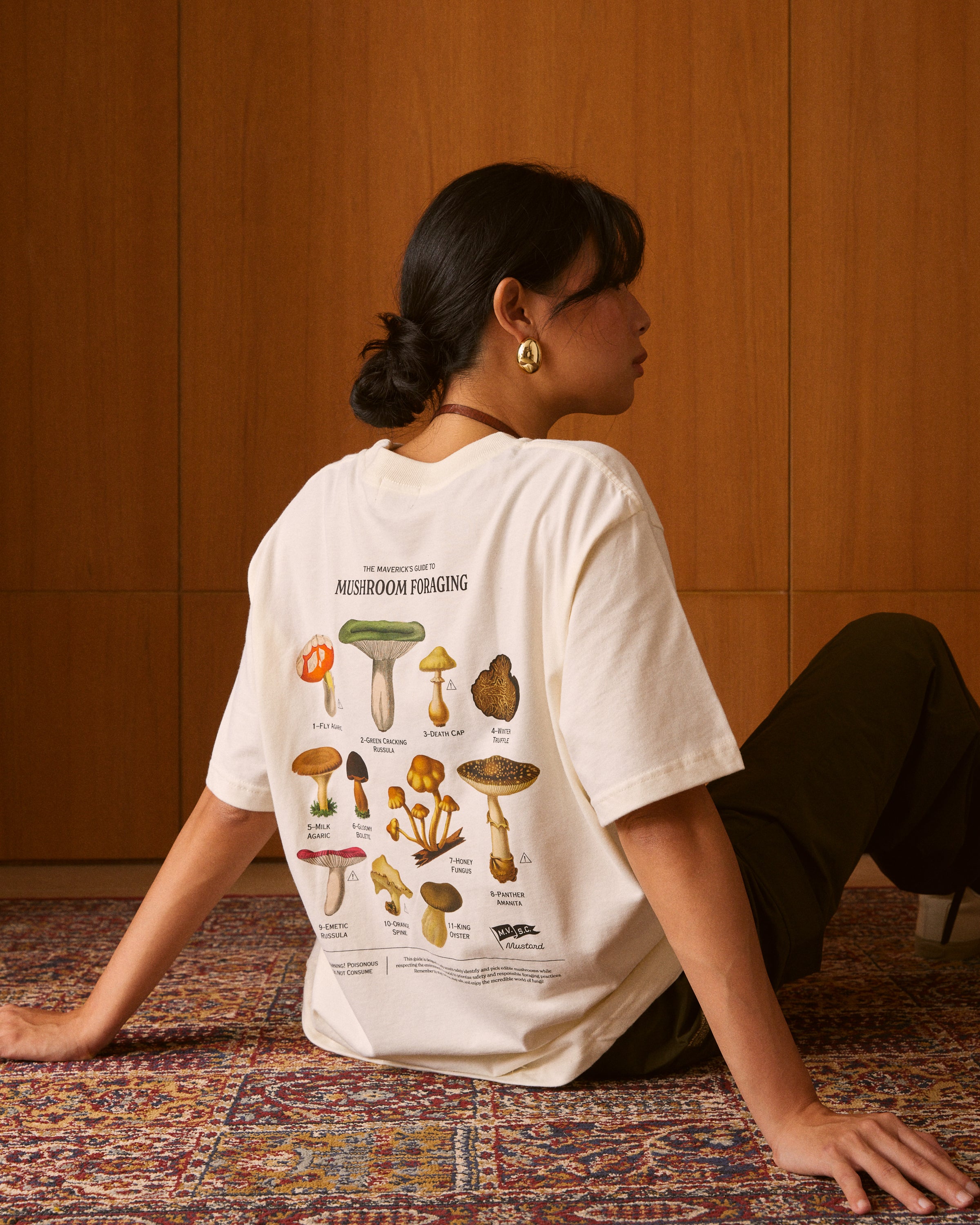 Mushroom Tee - Off-White
