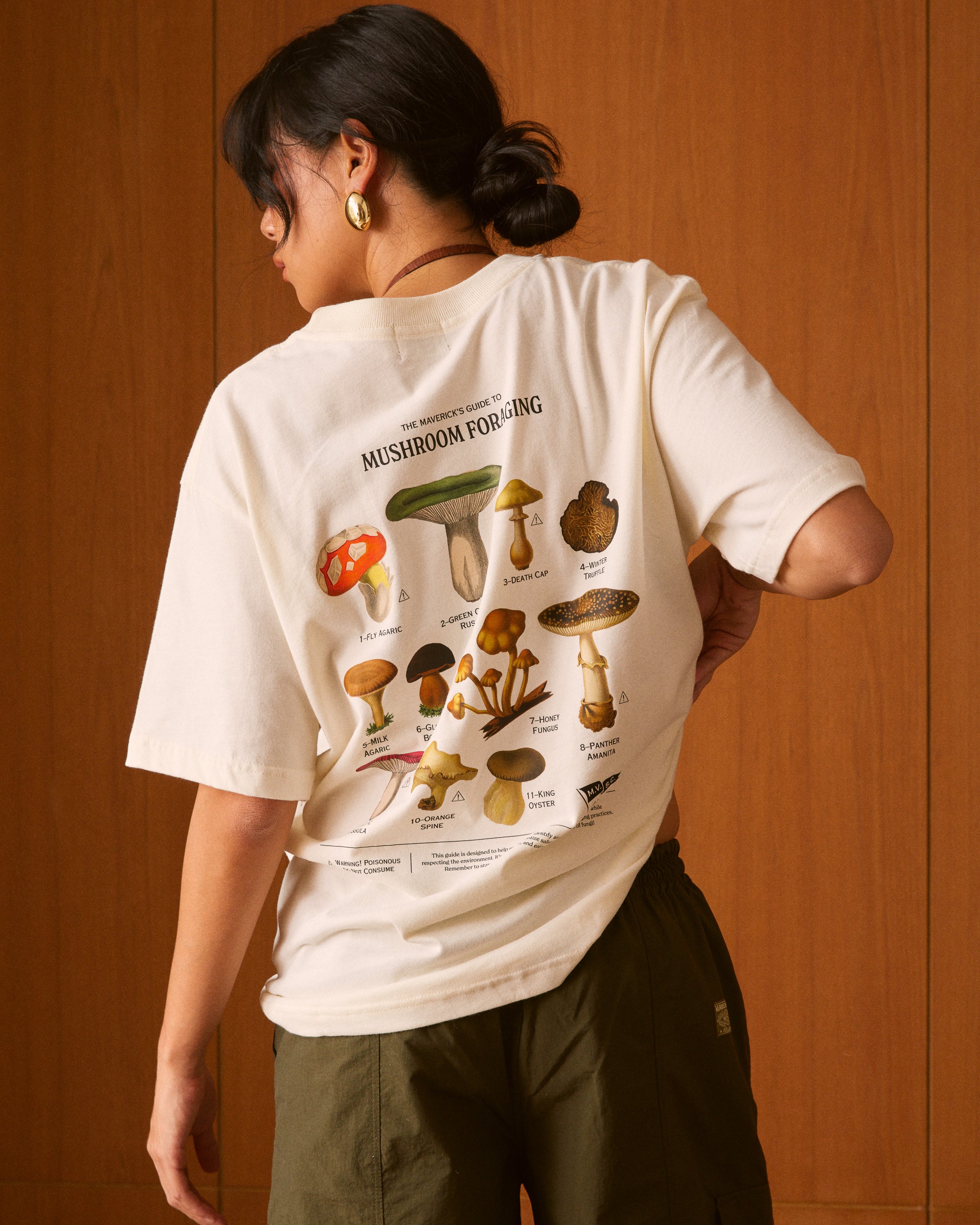 Mushroom Tee - Off-White