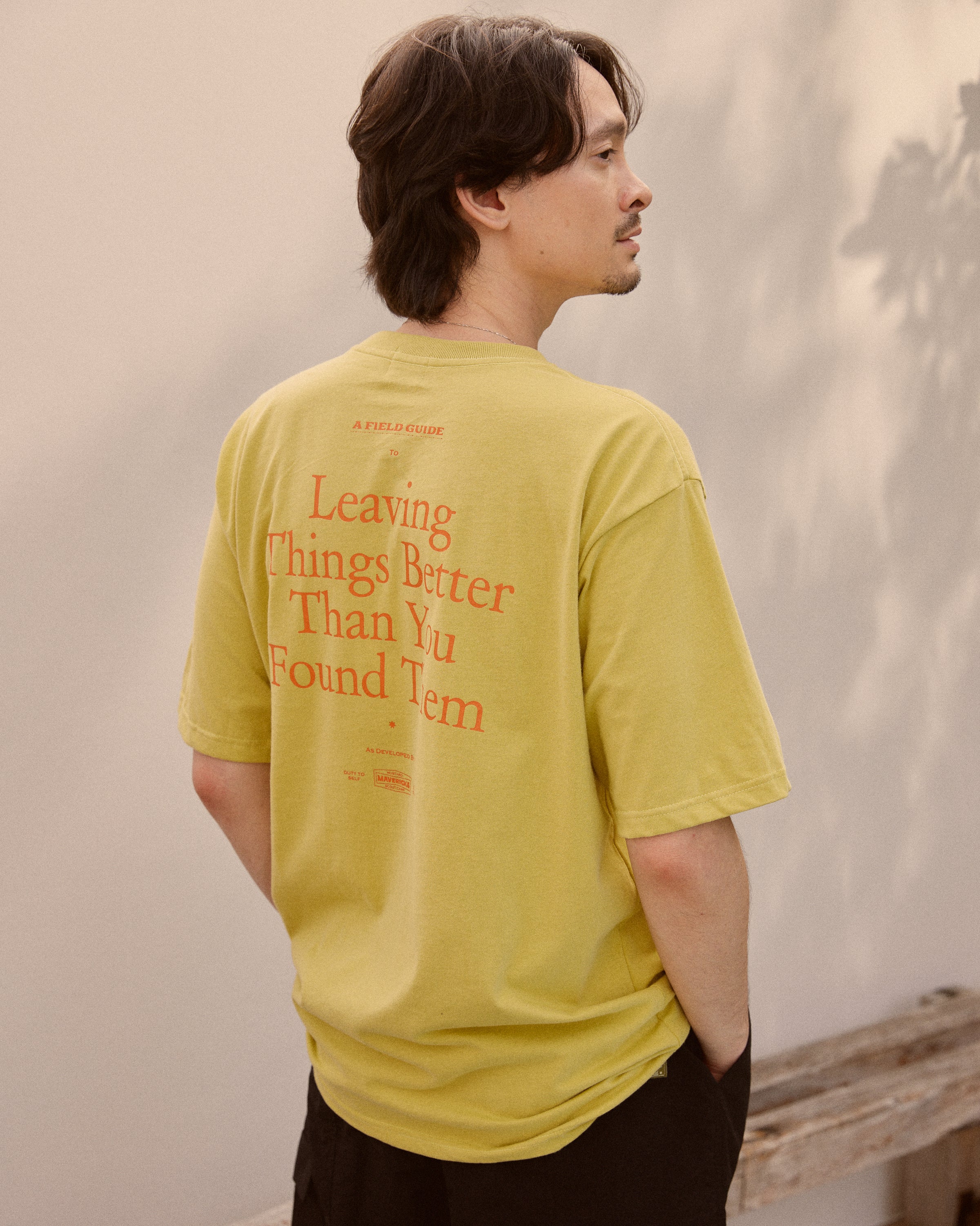 Leaving Things Better Tee - Lime